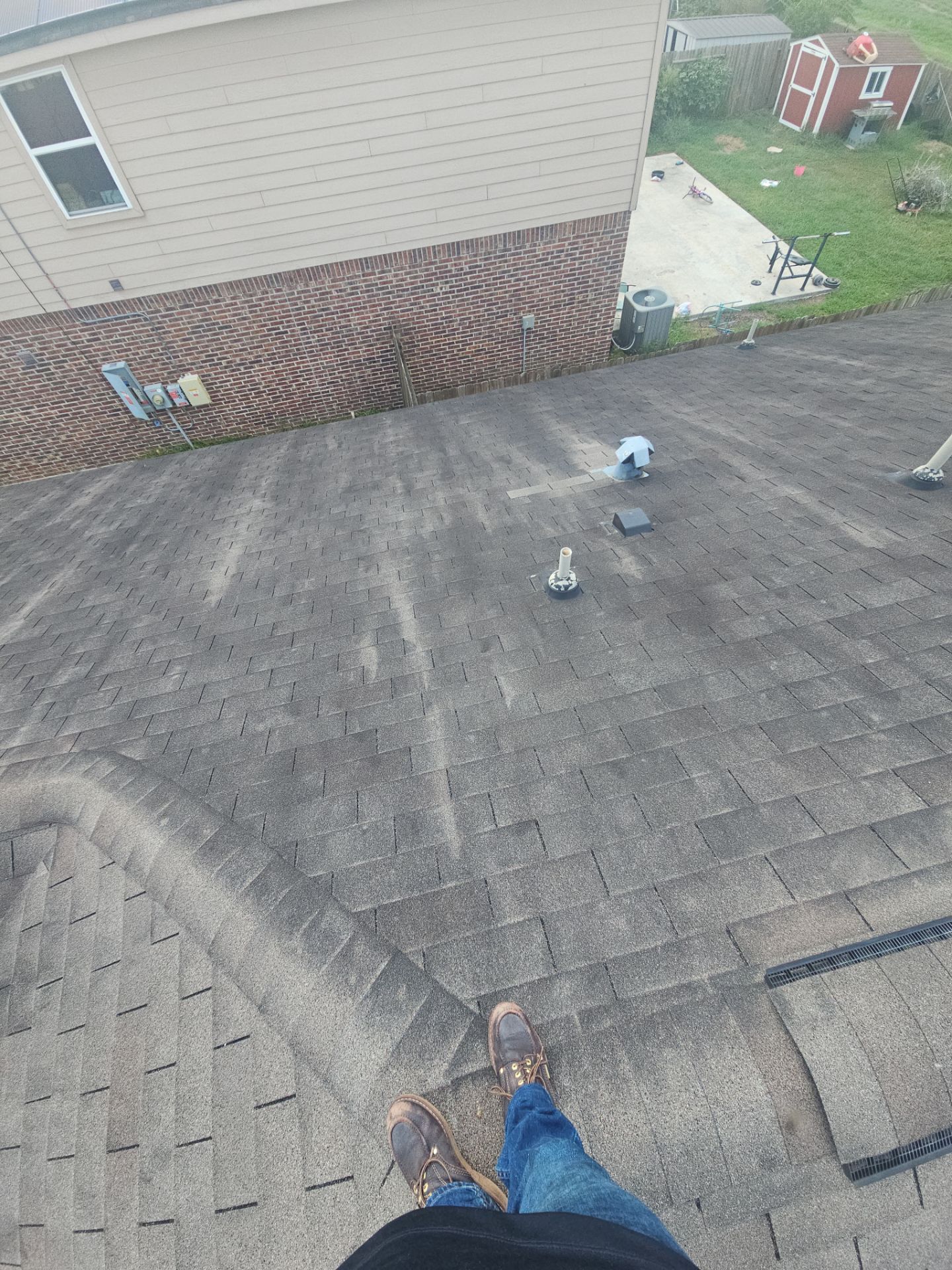 Hail Damage using Owen's Corning Duration (Lifetime) Shingles by Roof Repair Company
