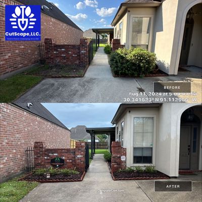 DEMO / PREP / INSTALL / TRIM / MULCH INSTALL