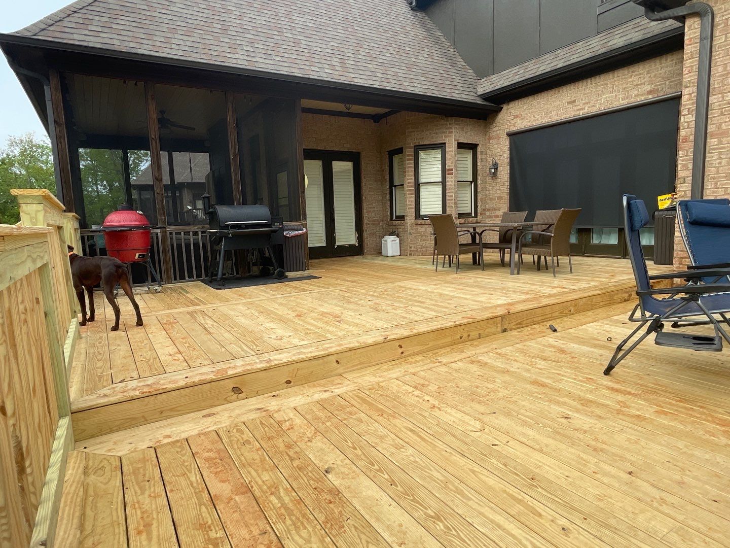 Scout Ridge - Deck Installation  by Pillar and Pine