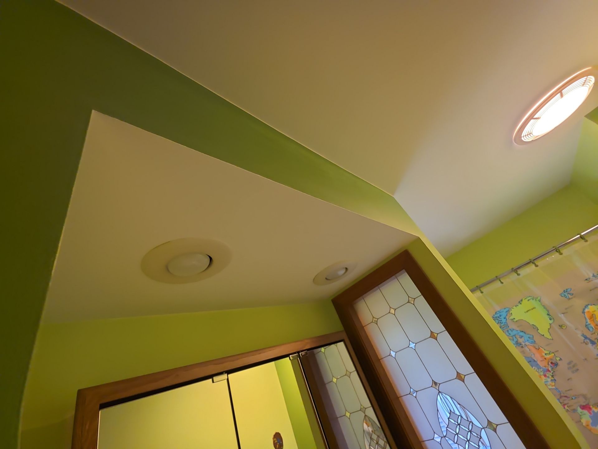 Interior Ceiling Repainting in Fremont Michigan by Gordon Painting