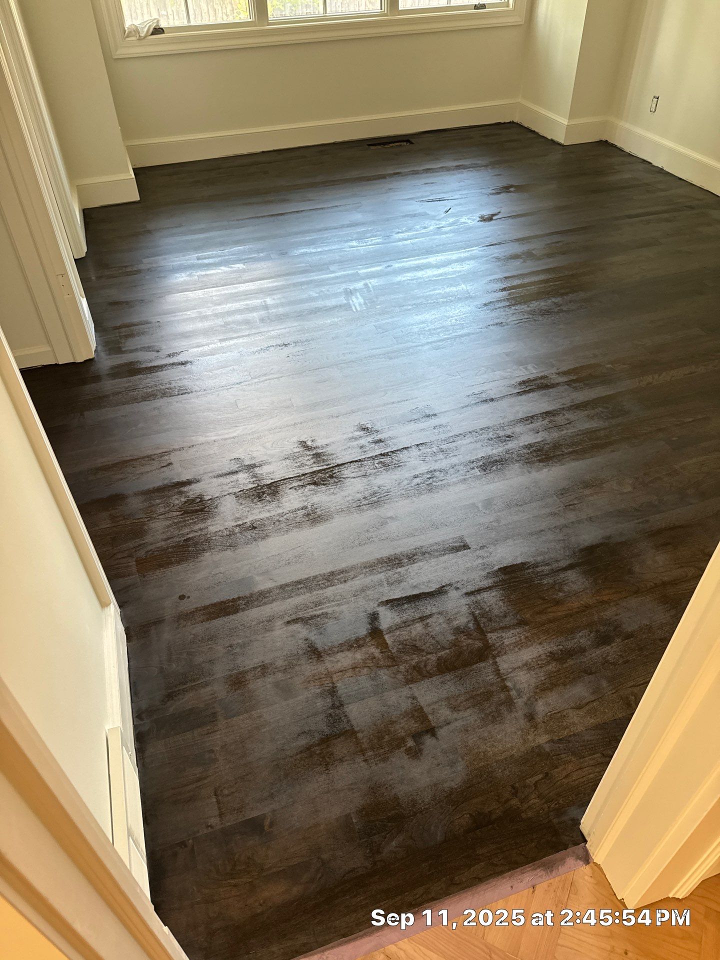 BEAUTIFUL PATTERN FLOORING handcrafted and installed in East Grand Rapids! by RTBaldwin Hardwood Floors