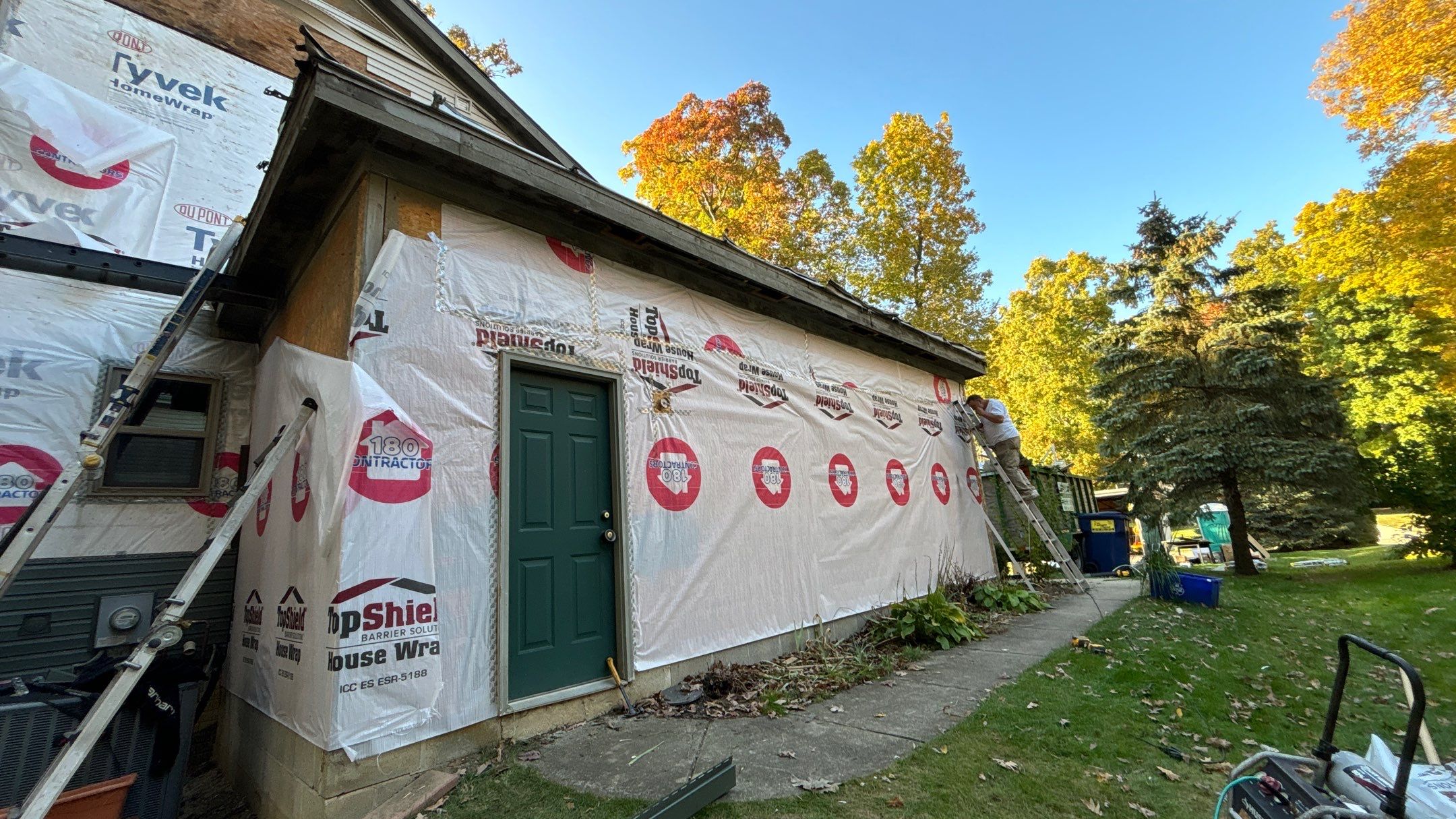 Siding Replacement using Alside Odyssey D4" by 180 Contractors