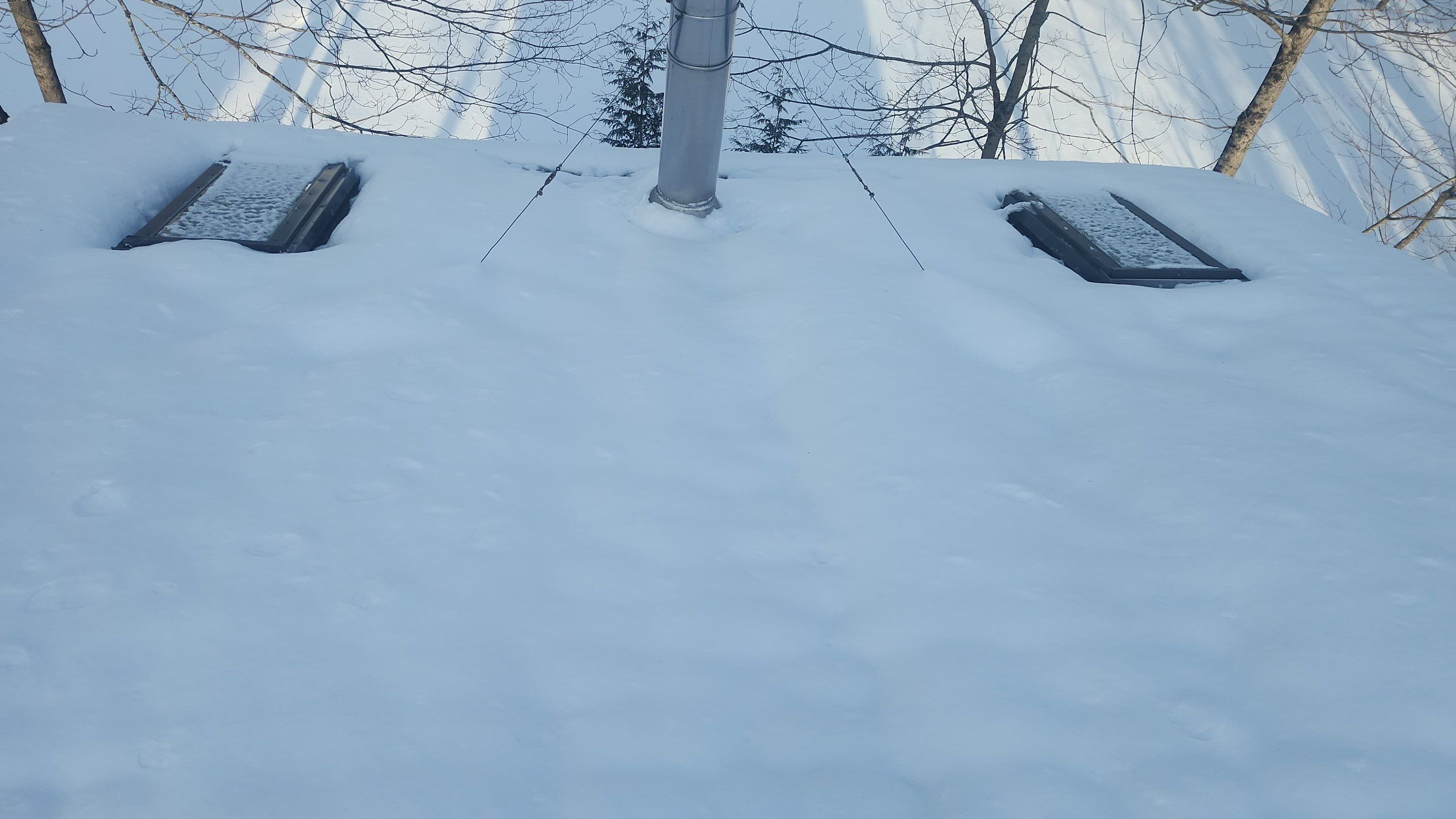 Ice Dam and snow removal by Mighty Dog Roofing of Greater Middlesex County