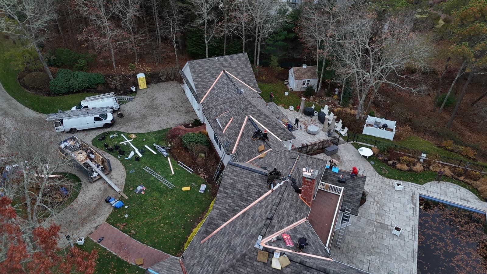 Premium Cedar Shake Roof Replacement Project in Barnstable by Mighty Dog Roofing of Greater Middlesex County