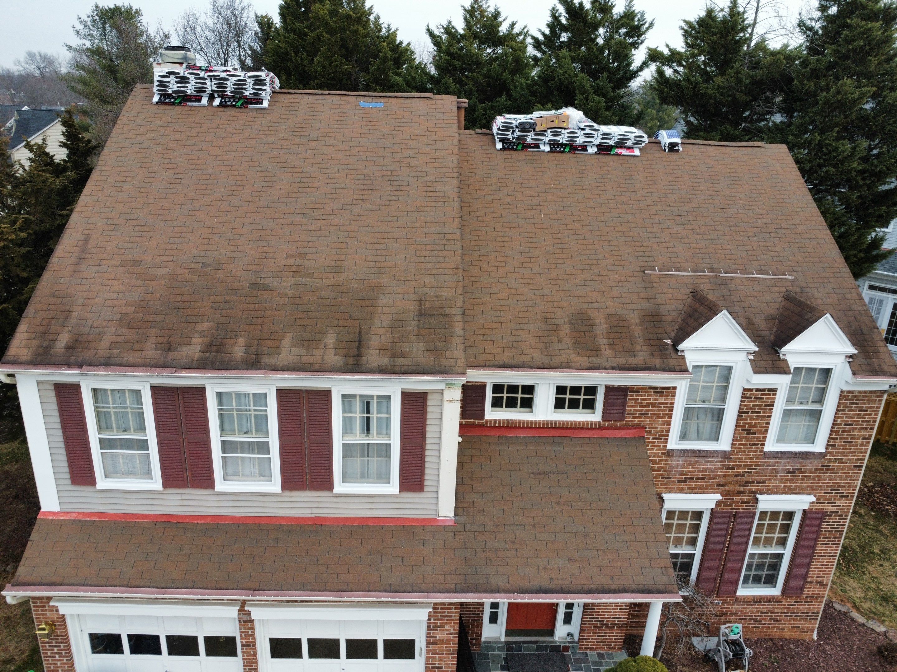 Roof Replacement Project in Centreville by USA Storm Roofing and Construction Group