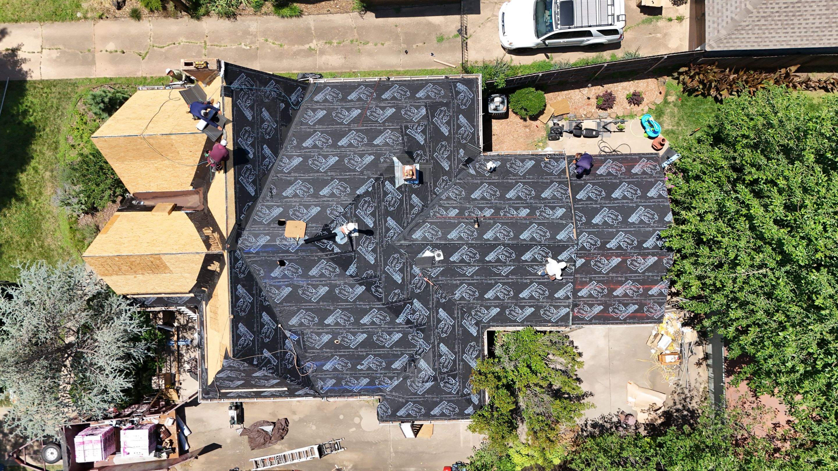 Residential Installation using Owens Corning by Castillo Roofing