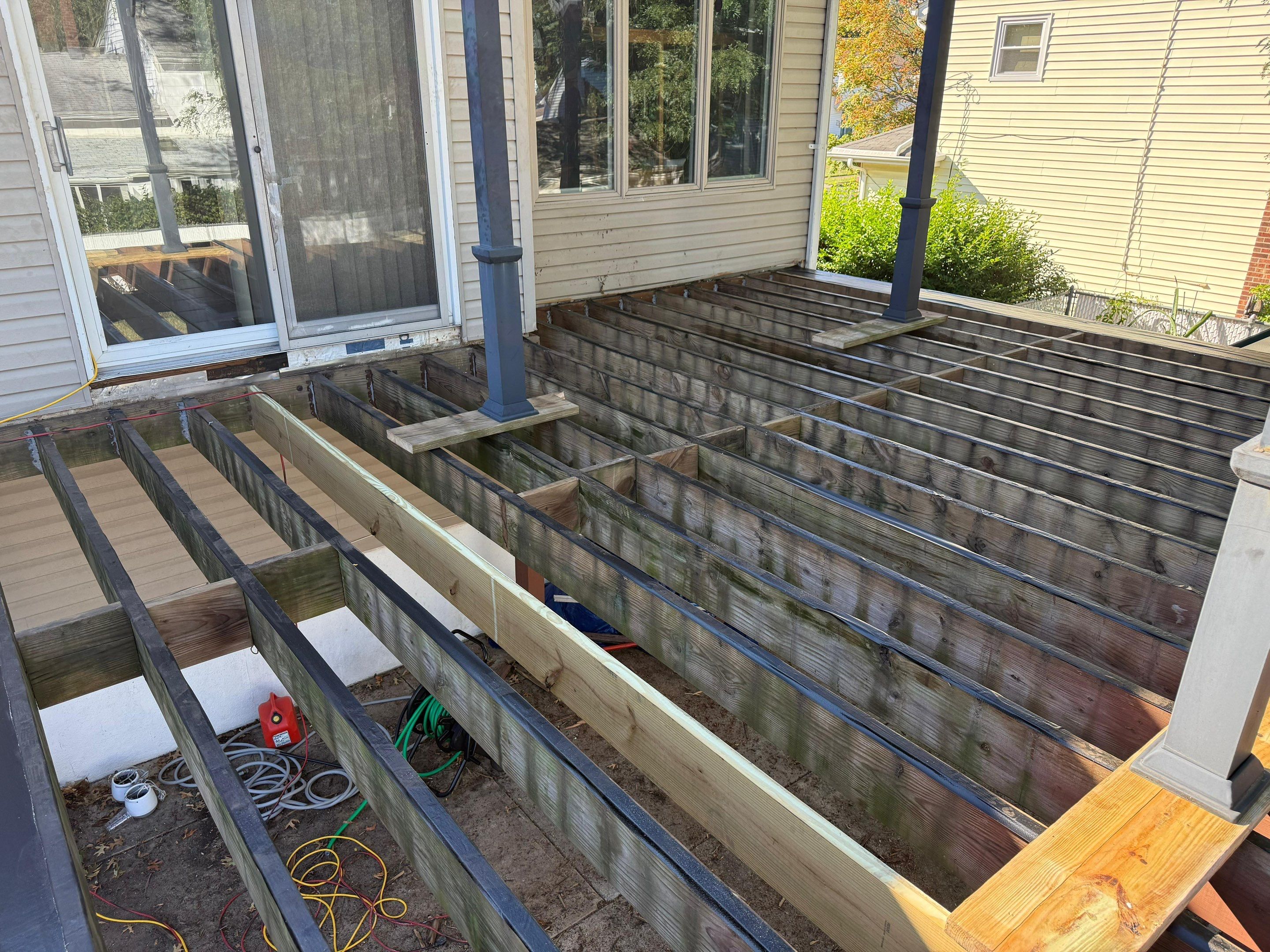 Deck Resurface in Edison NJ by deck guardian