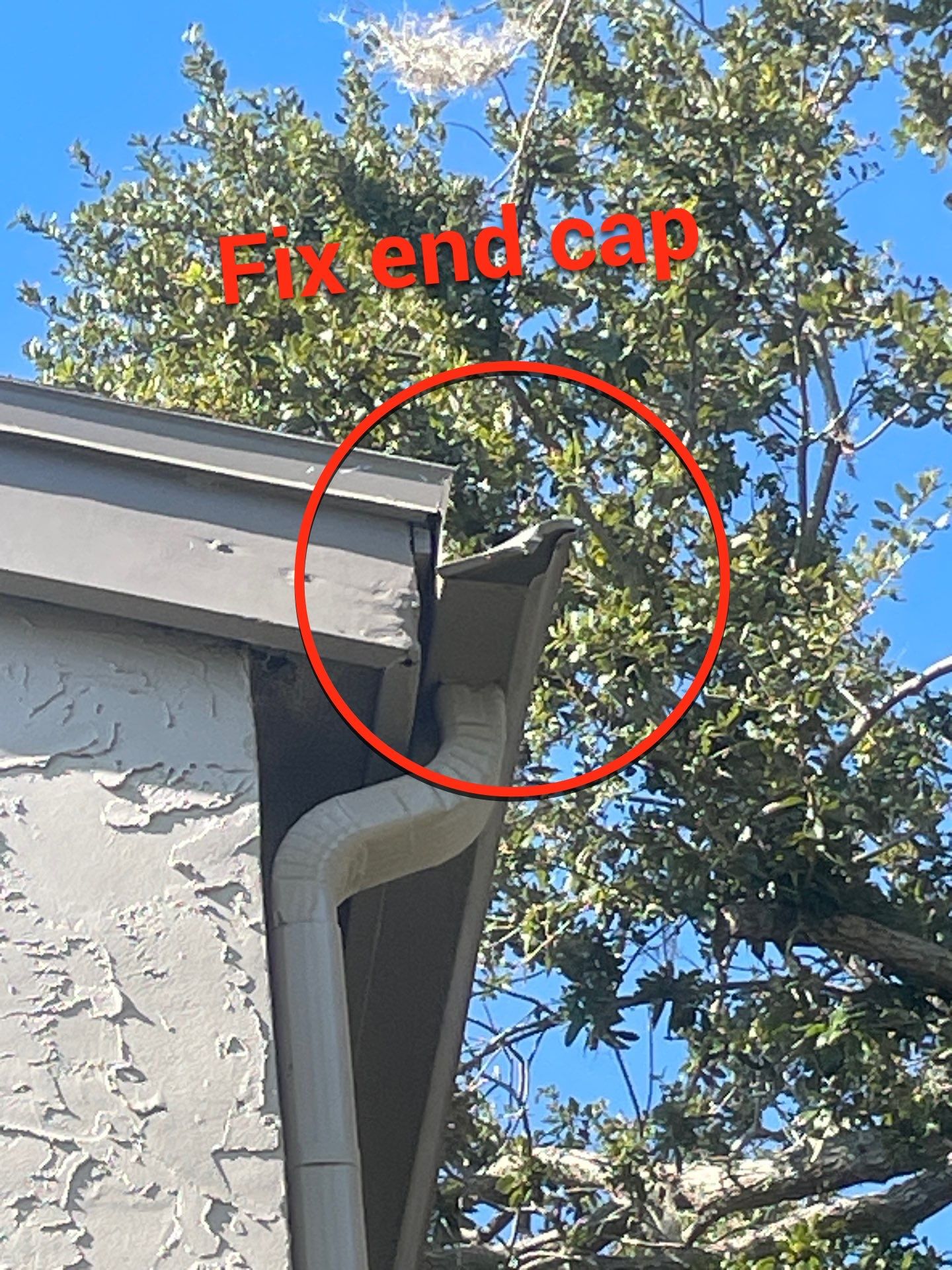 White Gutters Repair and Installation in Sarasota FL by Gutter Professors