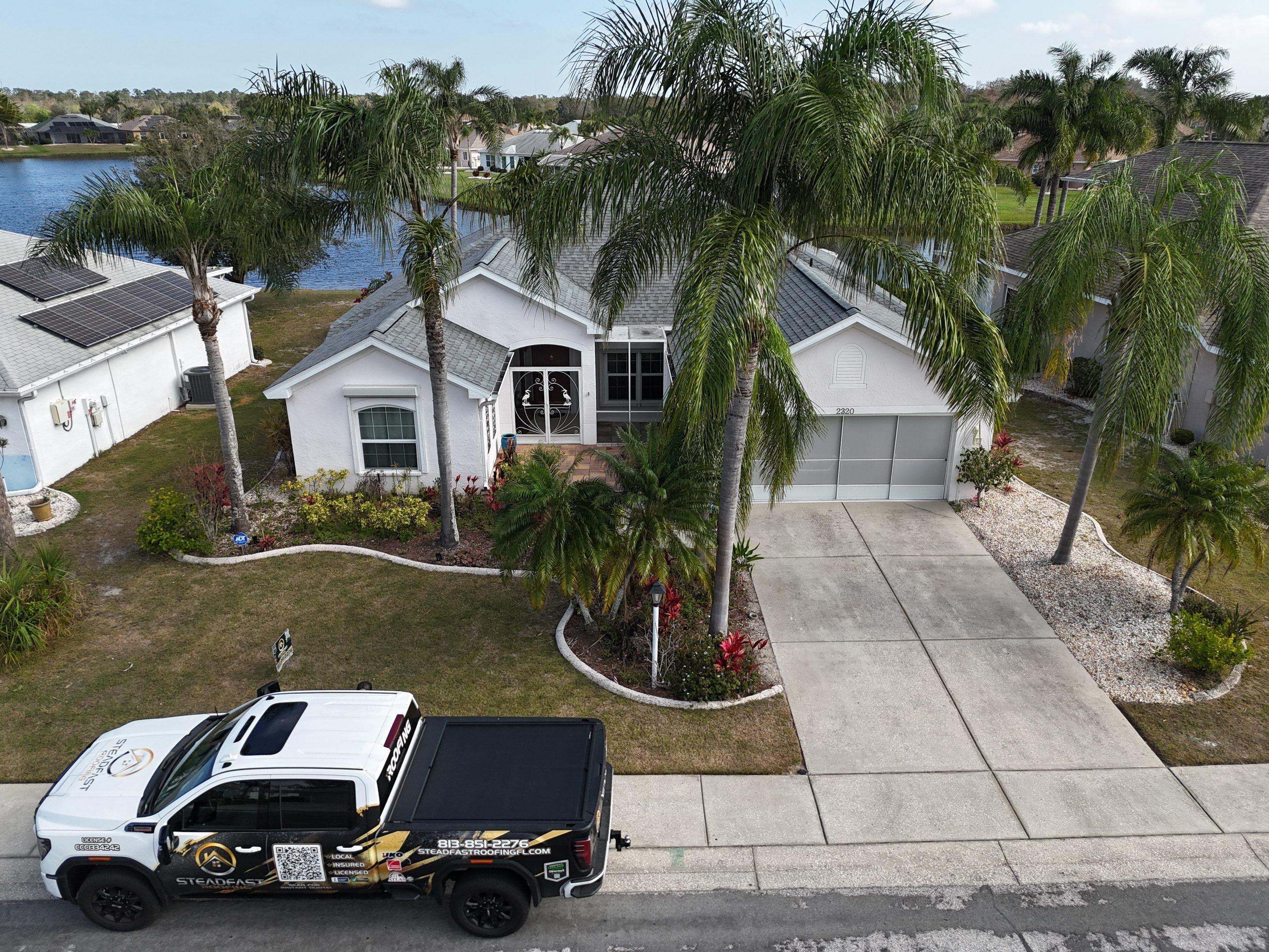 Roof Replacement in Sun City Center FL. by Steadfast Roofing 