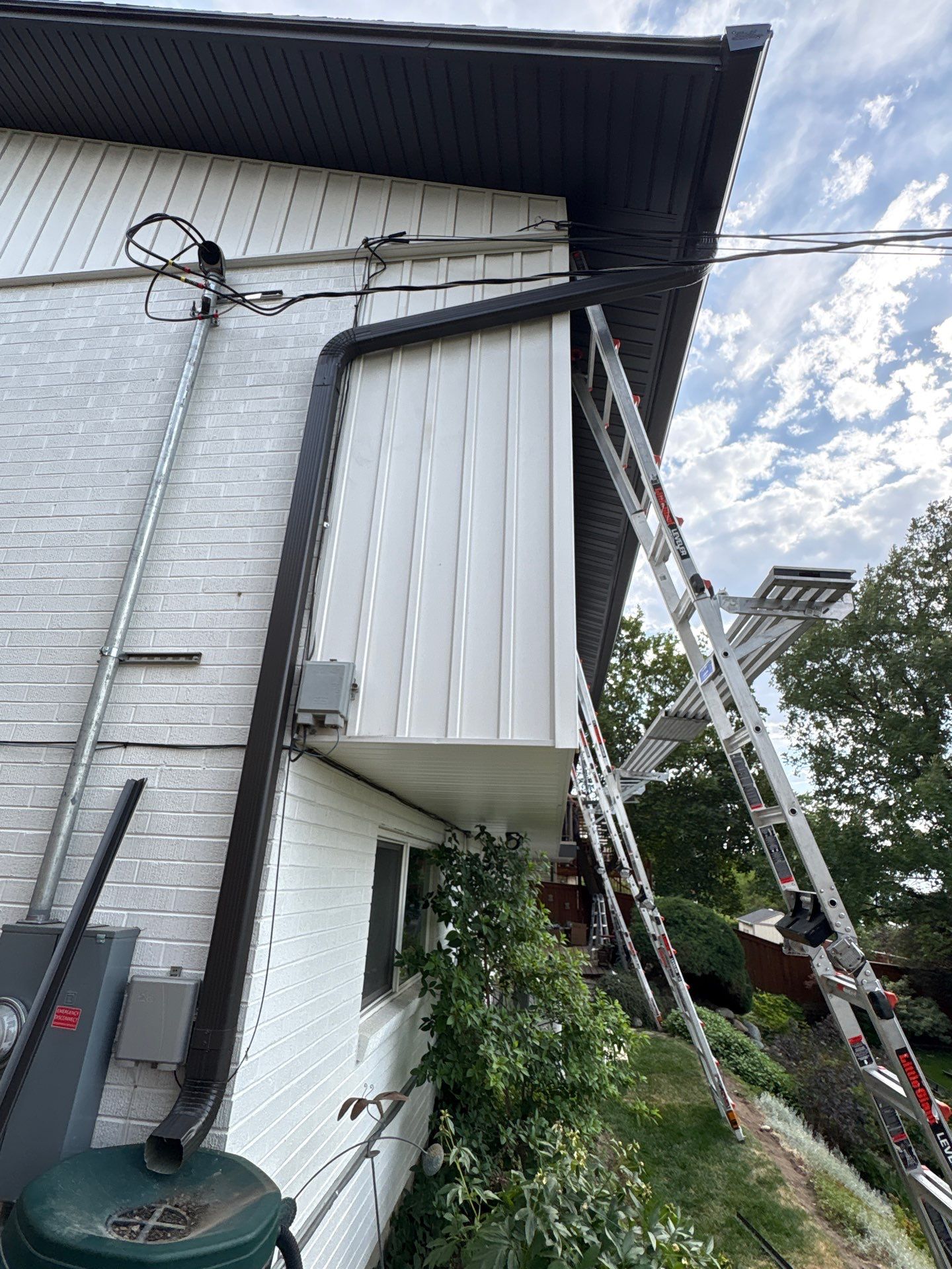Project in Cotton Wood Heights by Emerald Gotcha Gutters 