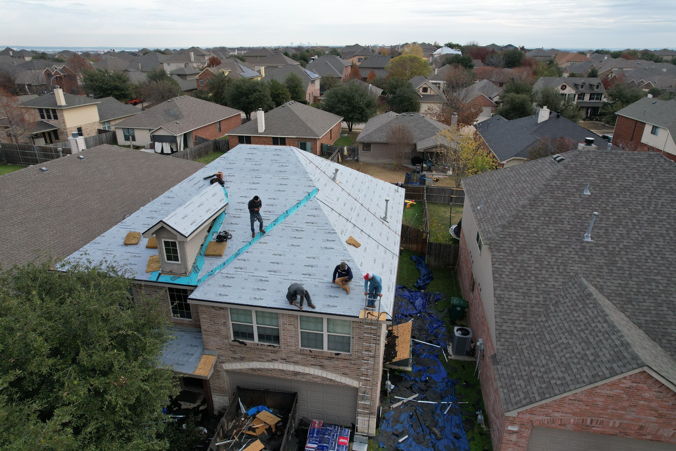 Project in Fort Worth by Zeus Exteriors