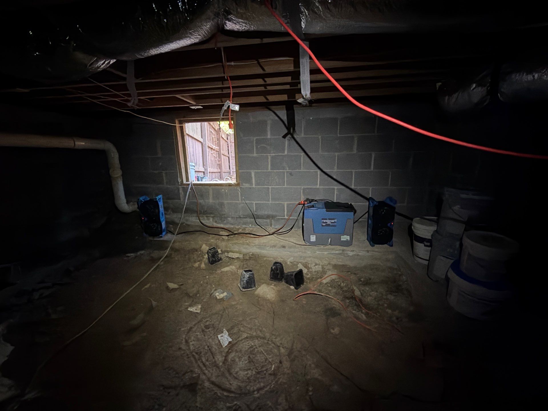 Alpharetta Crawlspace Water Damage Restoration with Vapor Barrier Installation by Restoration Damage Pros of Atlanta