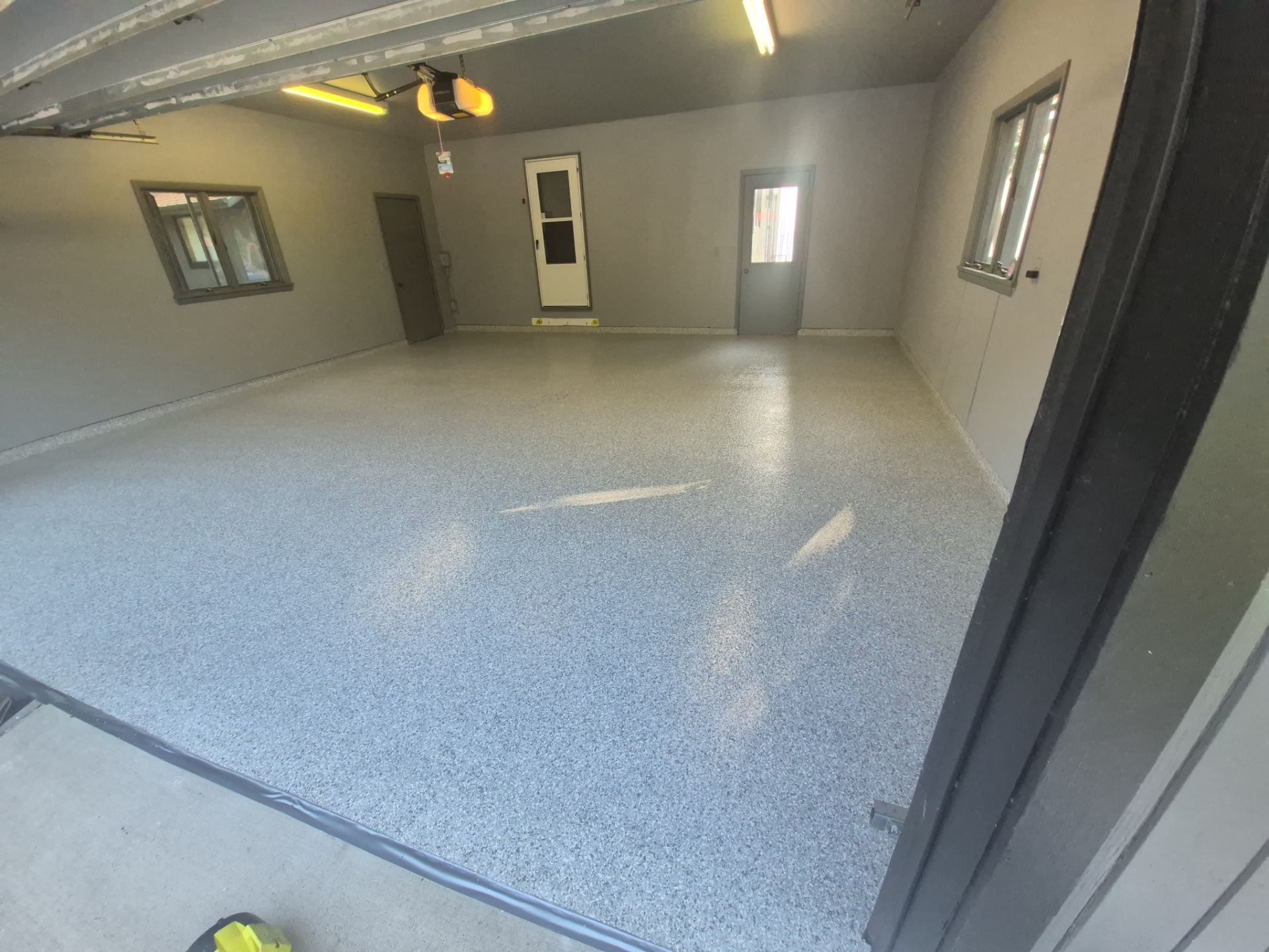 Project in Linwood by Wise Coatings of Central Michigan