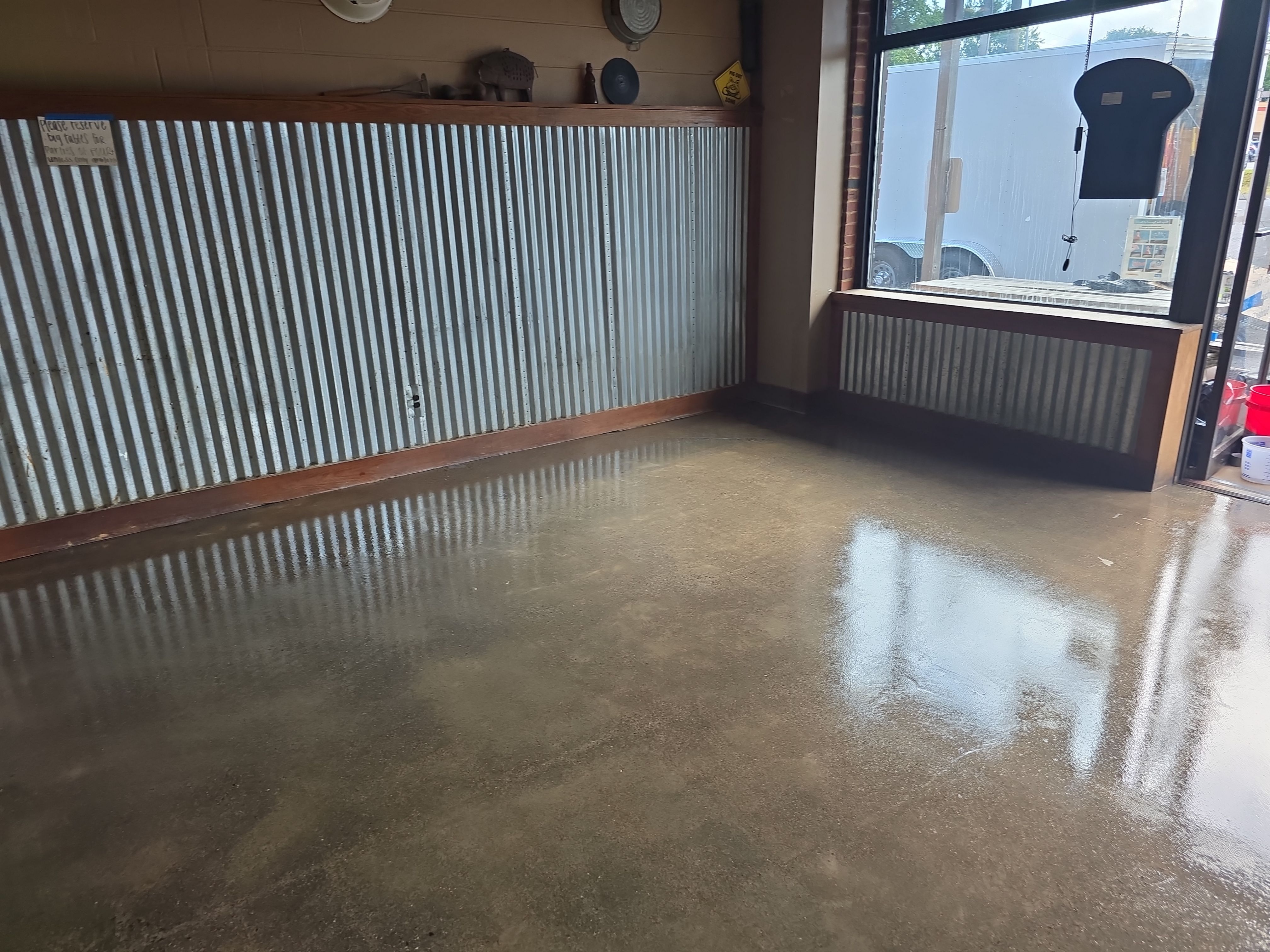 Sauce'd Pig gets a new Floor! by Elite Floor Solutions