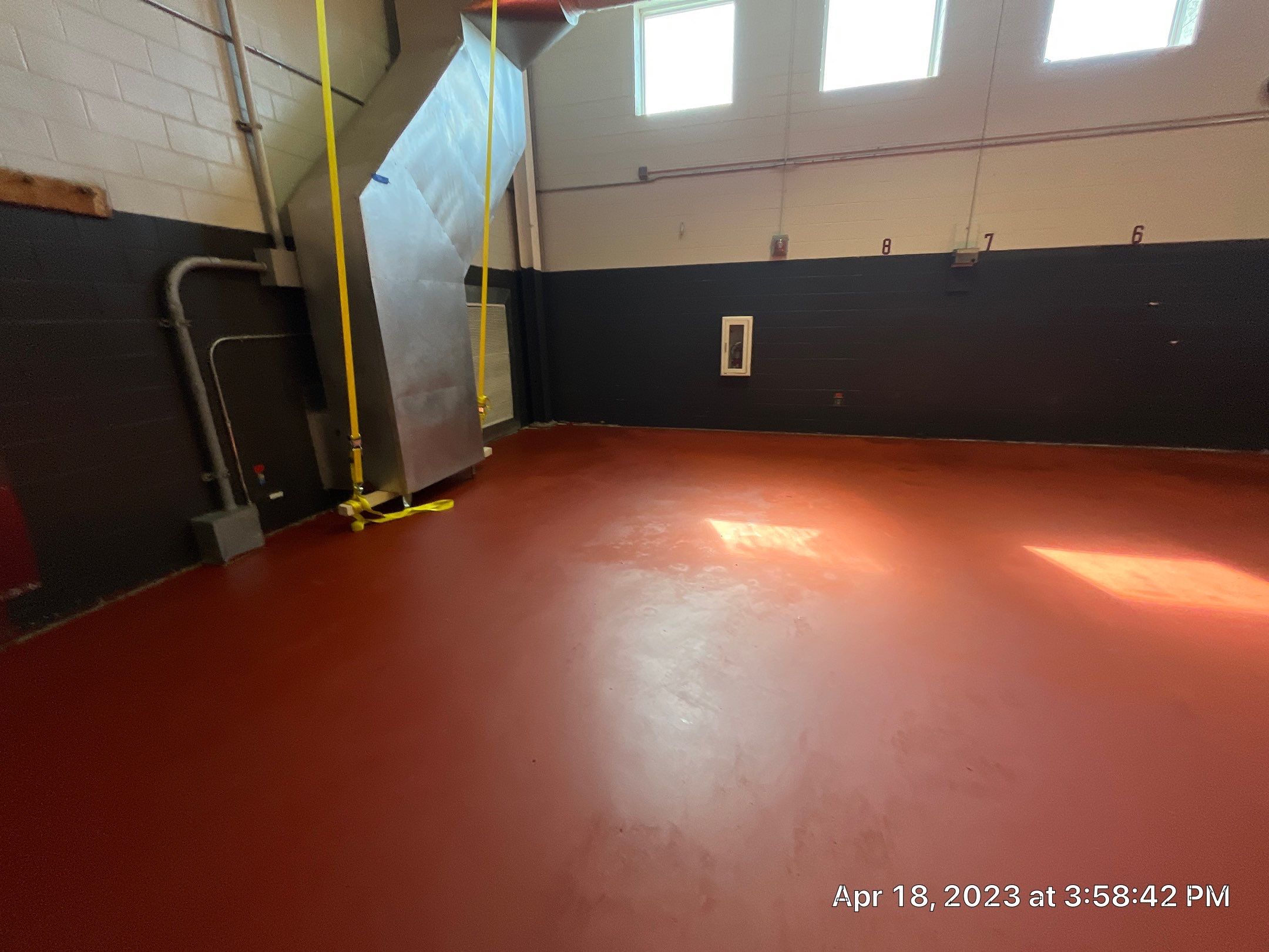 Mercury Remediation - Gym Flooring by EAS Environmental, LLC.
