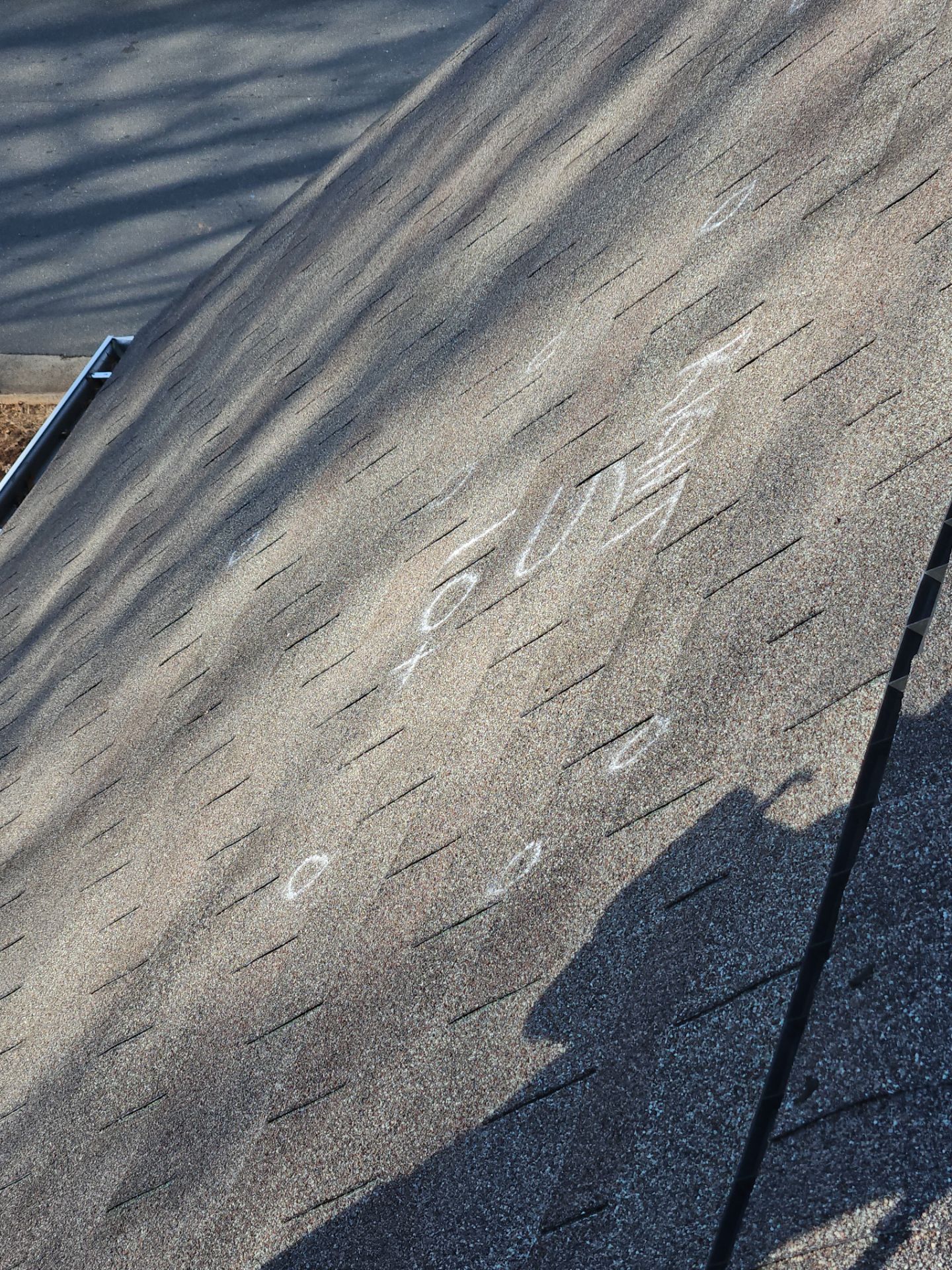 Roof replacement by hail damage by Just Brilliant Restoration JBR