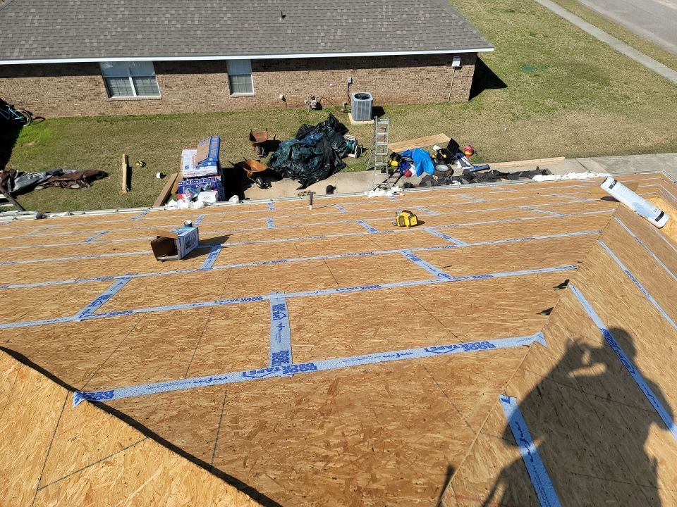 Residential Roofing Installation using Roof Replacement by American Roofing & Construction LLC