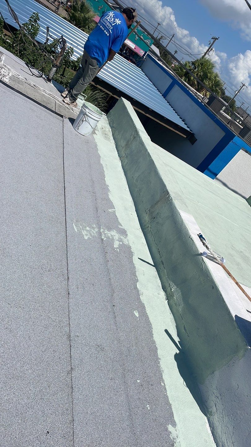 Market Street Coating by Bayfront Roofing and Construction