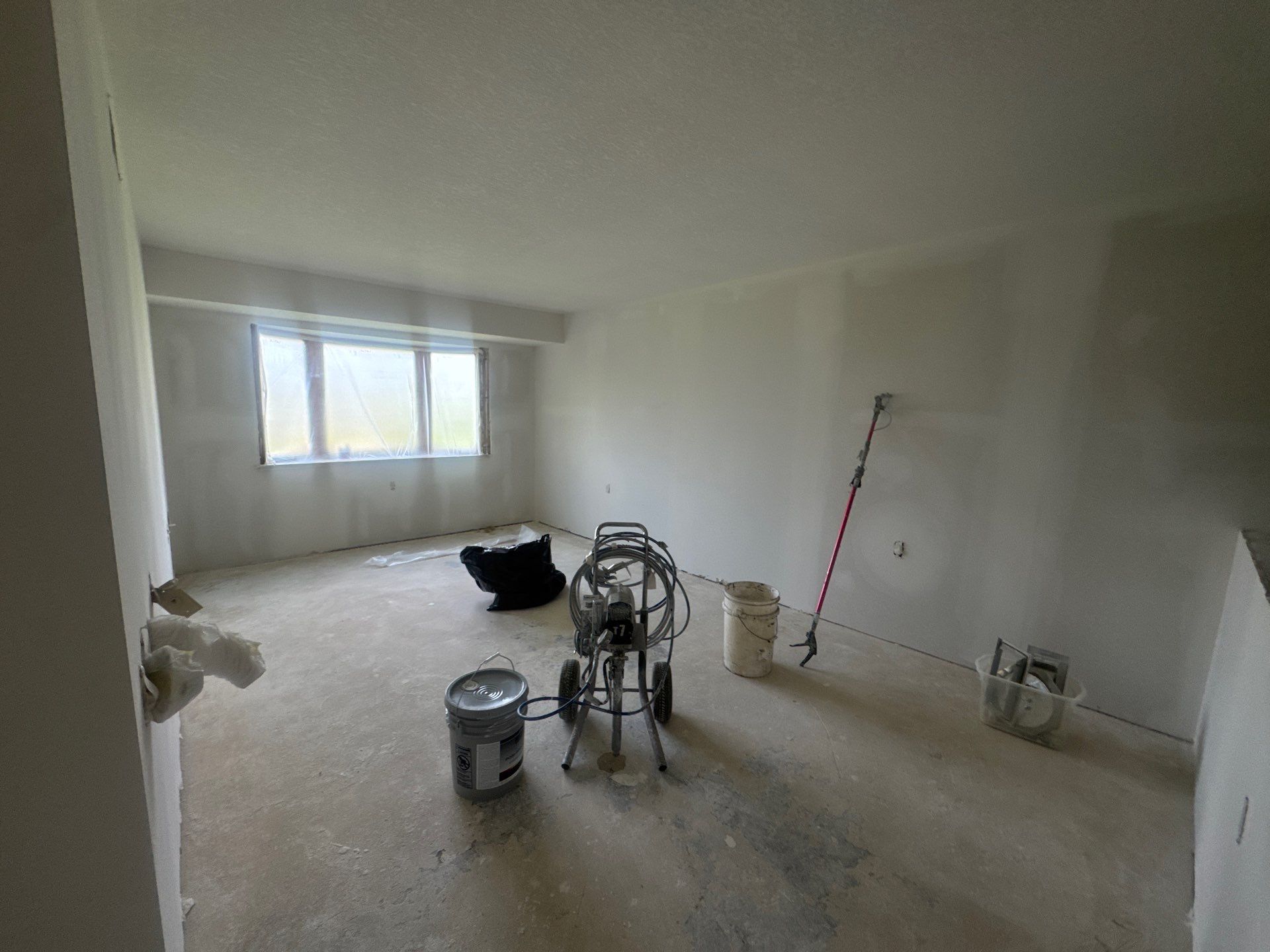 Apartment Paint after all new drywall  by Midwest Paint LLC