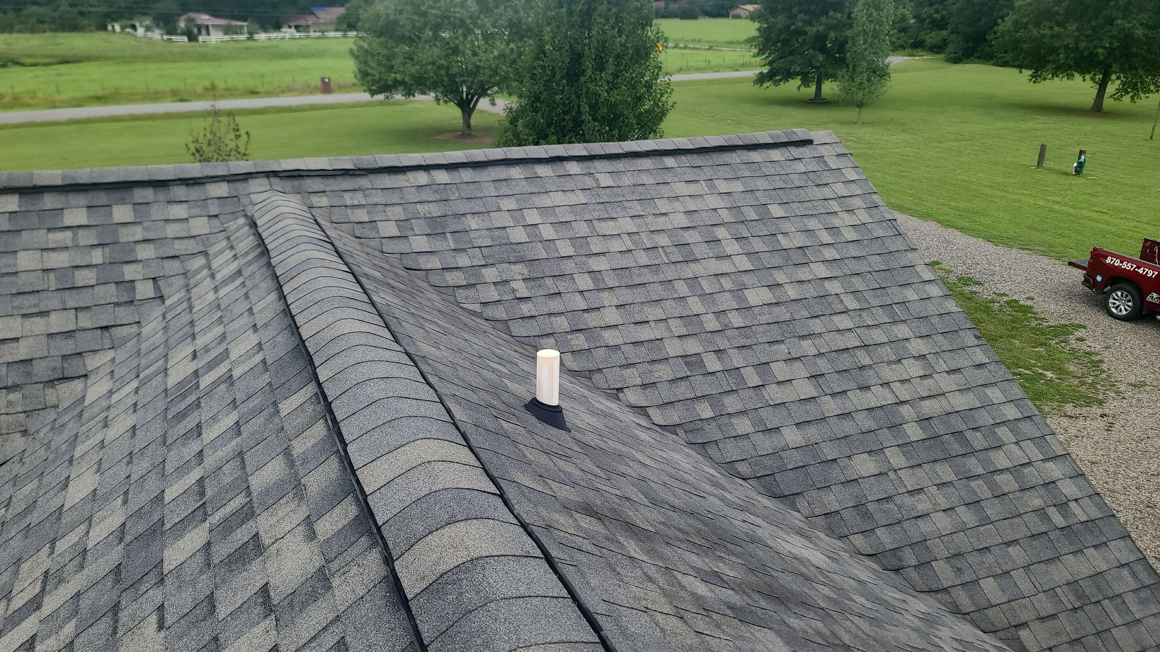 Residential Roofing Repair using Malarkey Vista: Black Oak by Hostetler Roofing