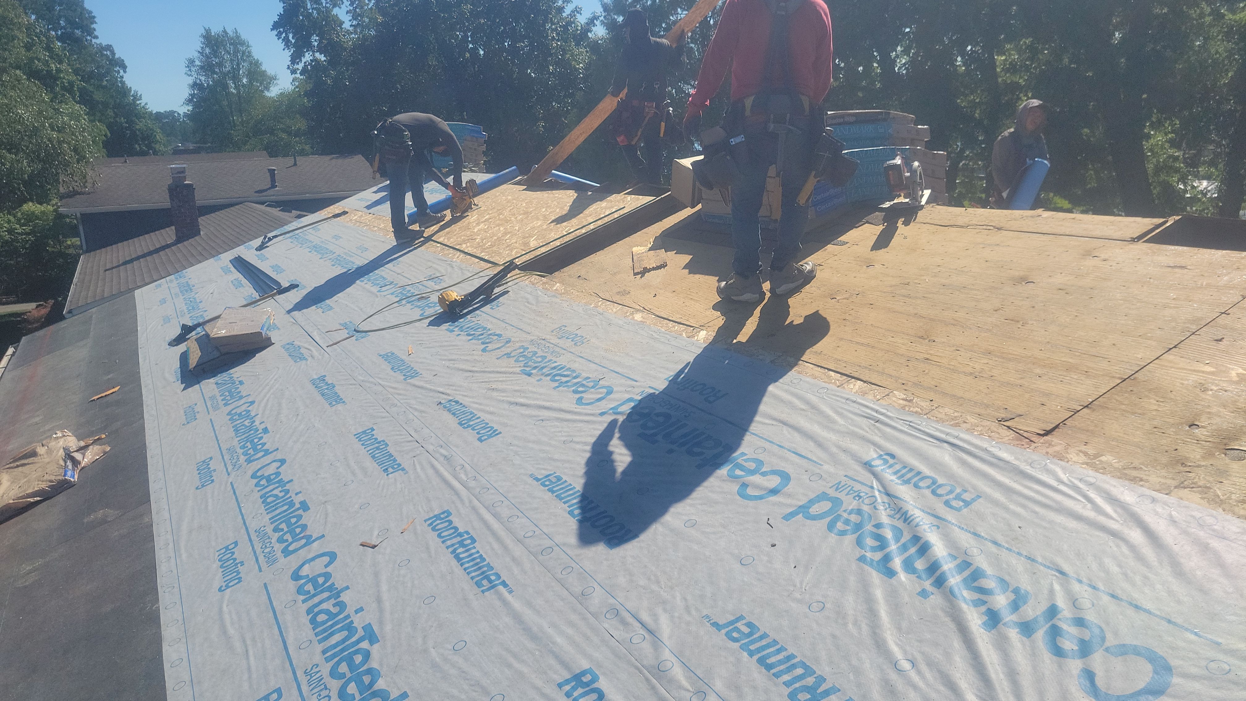 Roof Replacement using CertainTeed Landmark by 180 Contractors