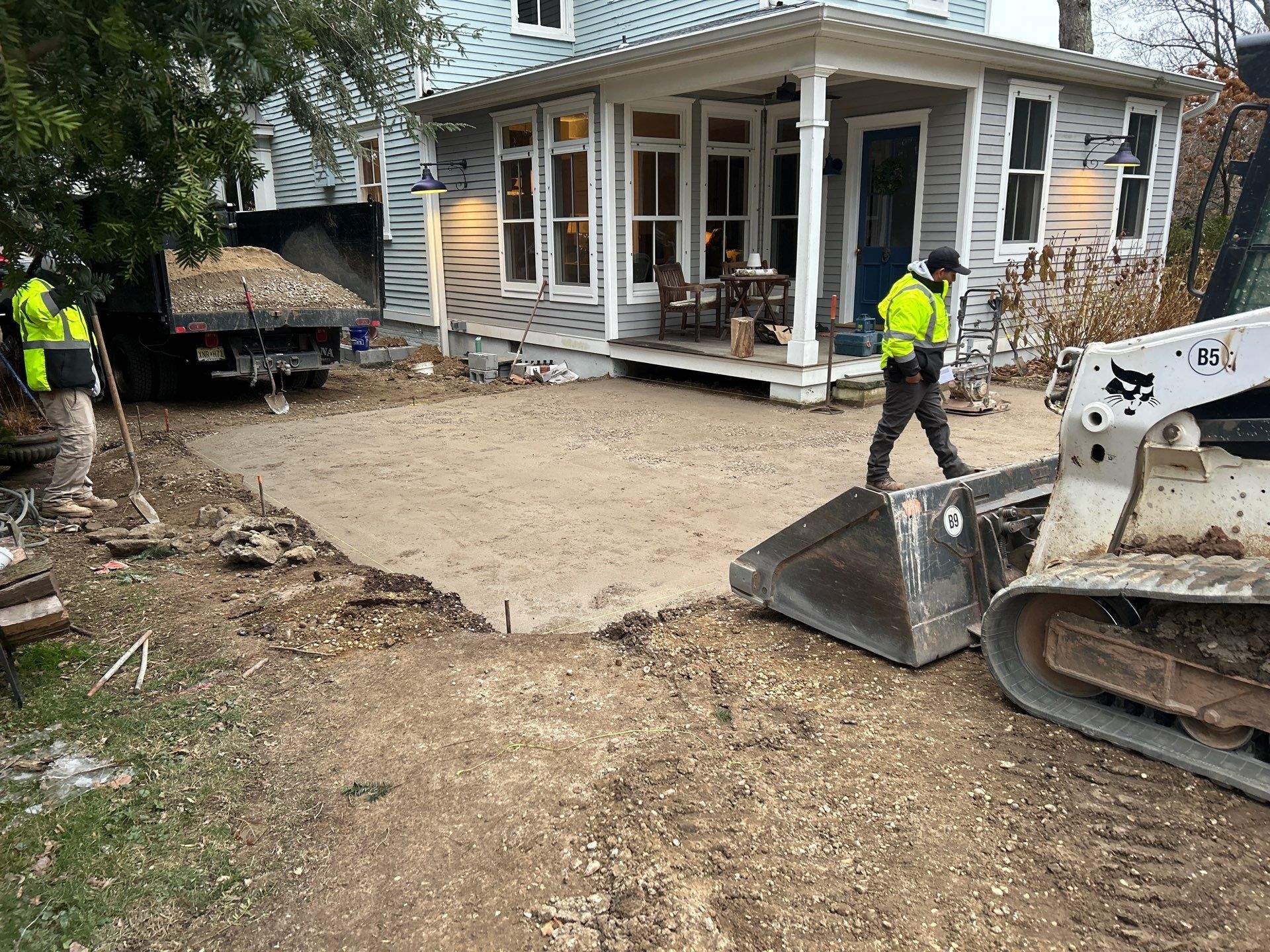 Lincoln Patio and Walkway Installation by CompanyCam