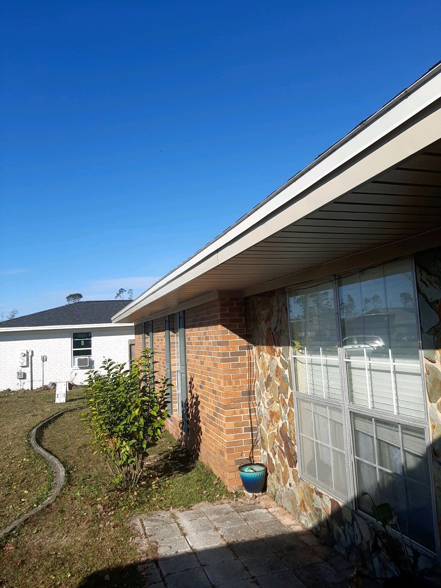 Soffit and Fascia Installation Using Vinyl Soffit by Gutter Professors