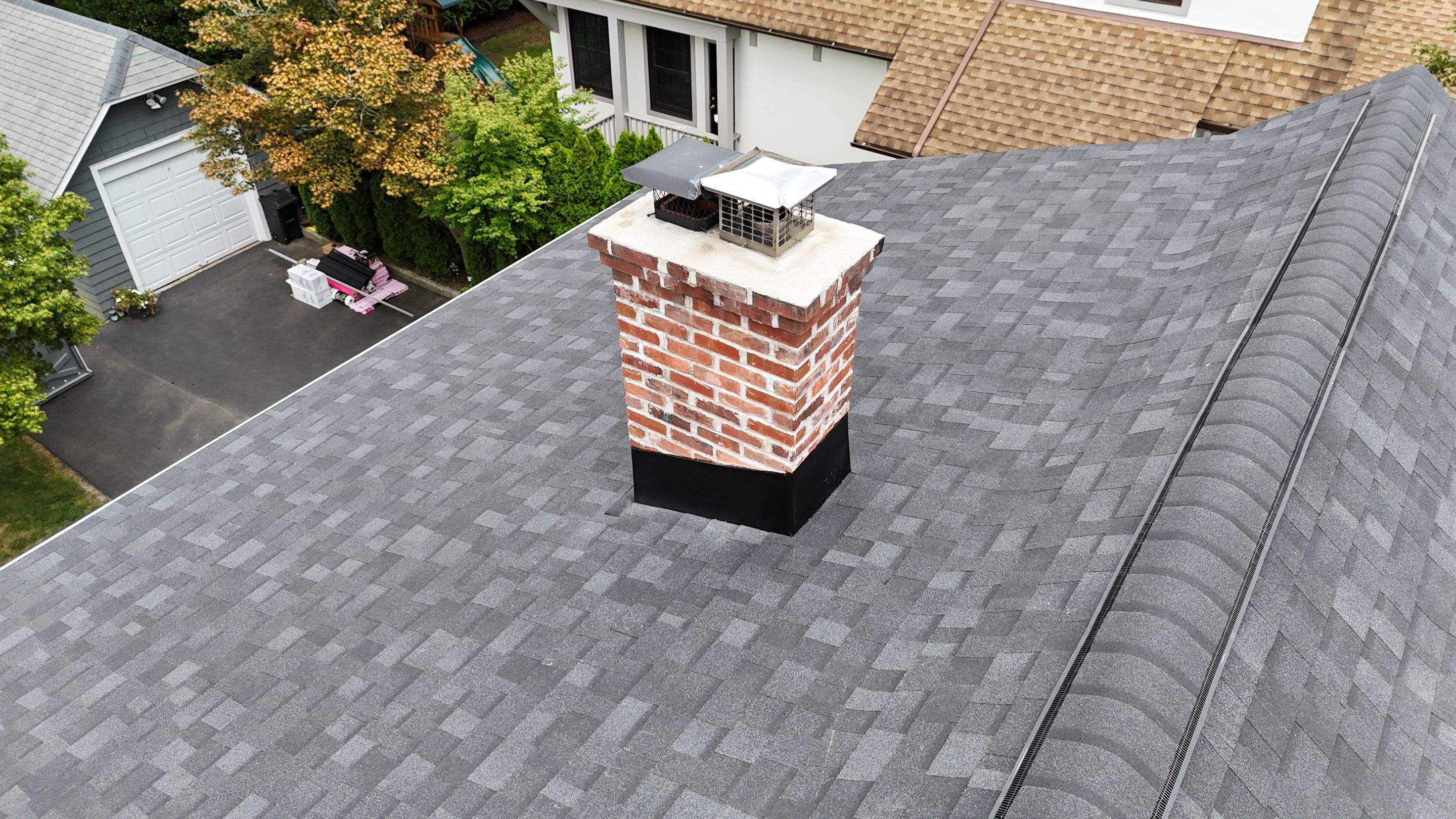 Project in Rye by The Energy Efficient Roofer & George's Seamless Gutters