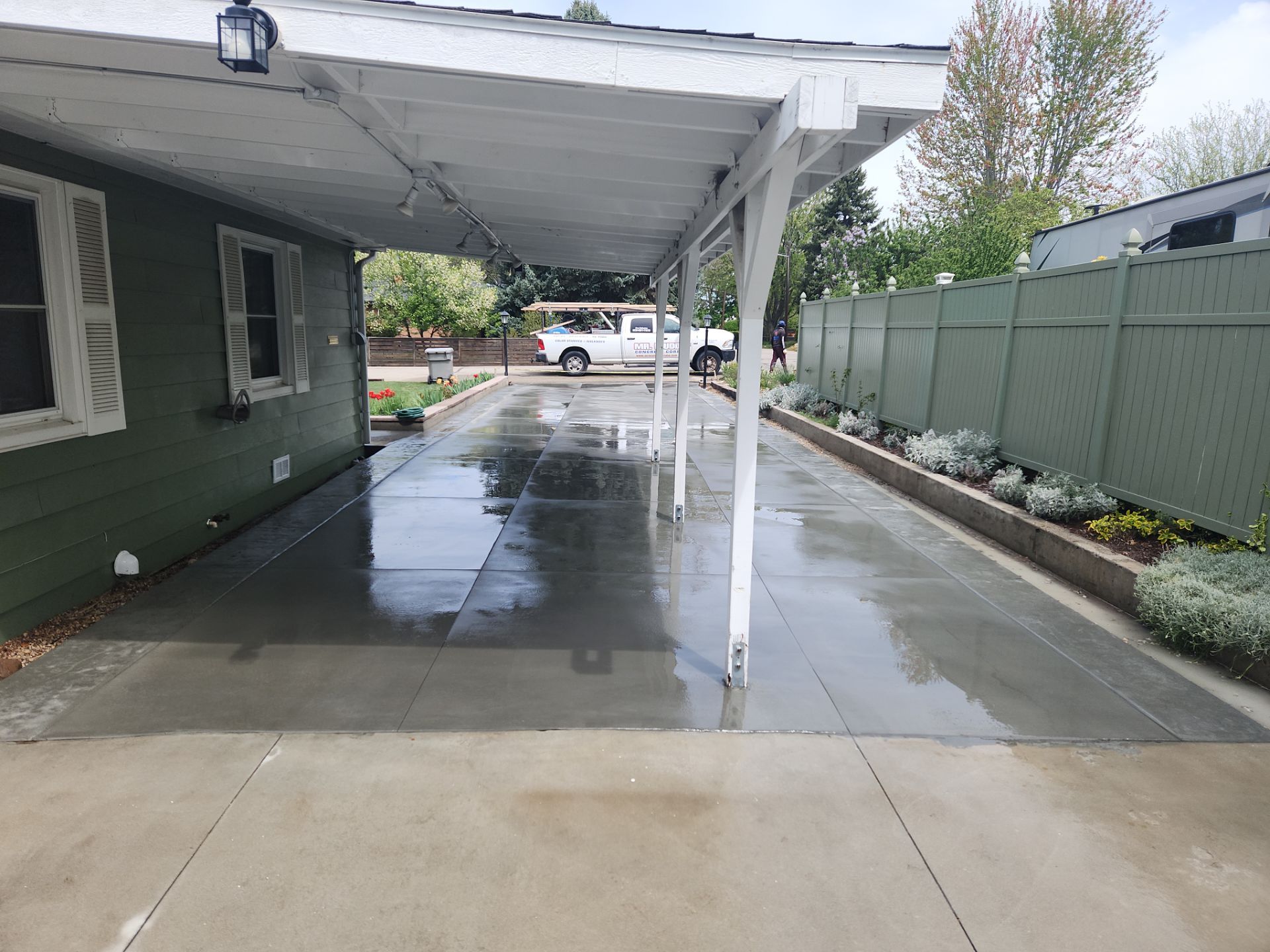 Gorgeous New Driveway from Scratch! by Mr. Mudd Concrete