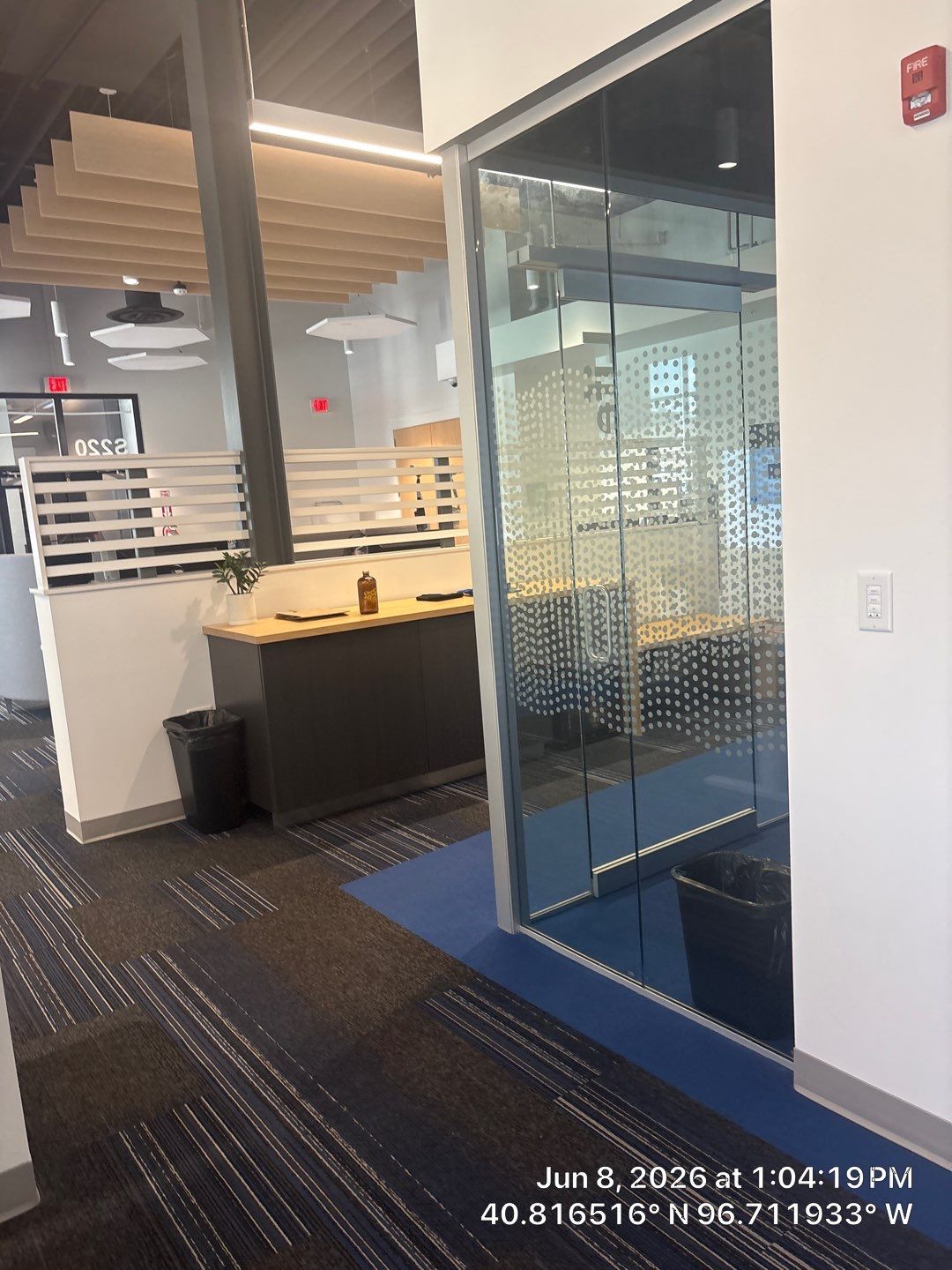 Modern Office Interior Build Out with Glass Partitions in Lincoln by CompanyCam Sales Demo