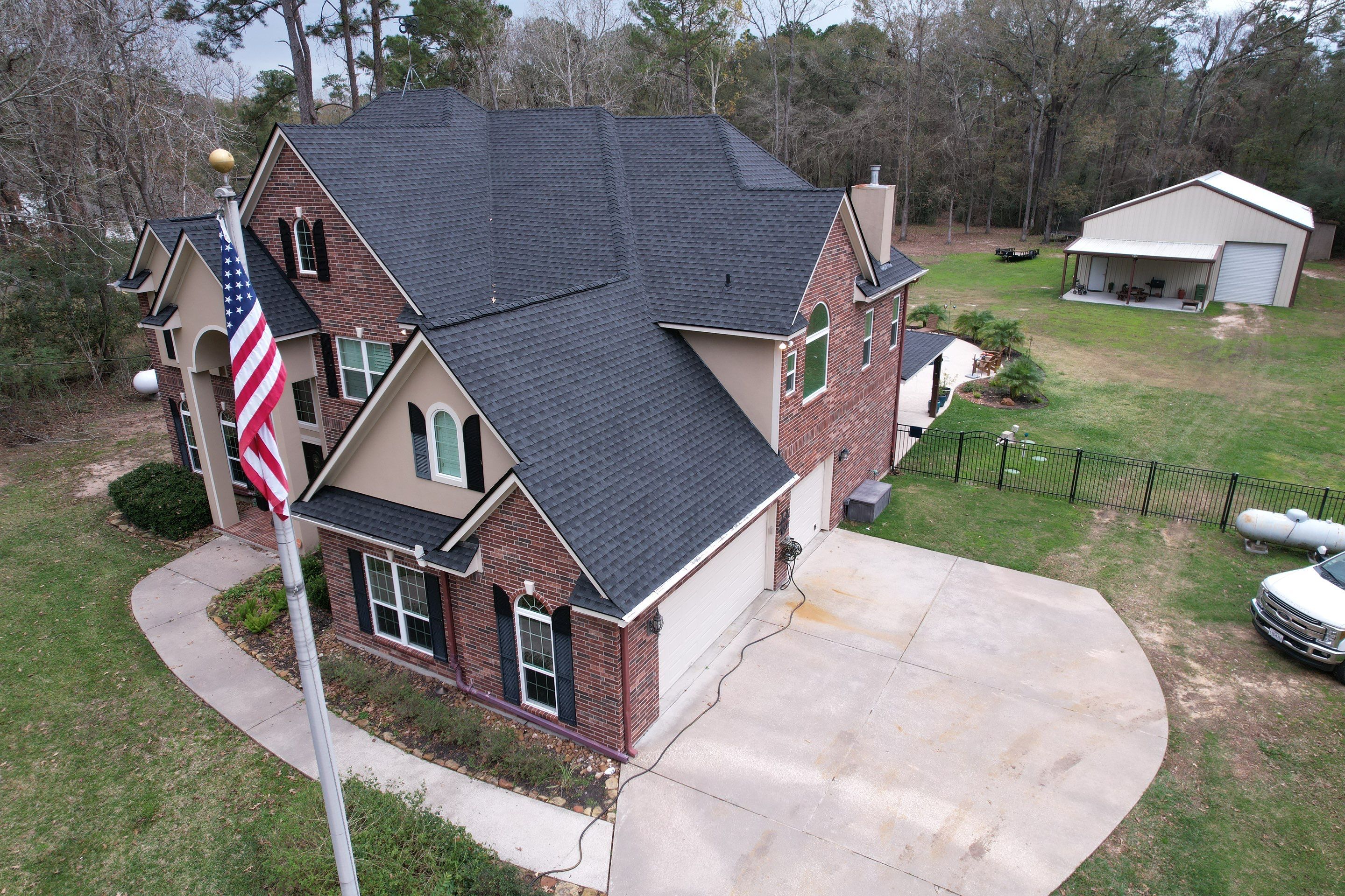 GAF Timberline HDZ Charcoal by STX Roofing