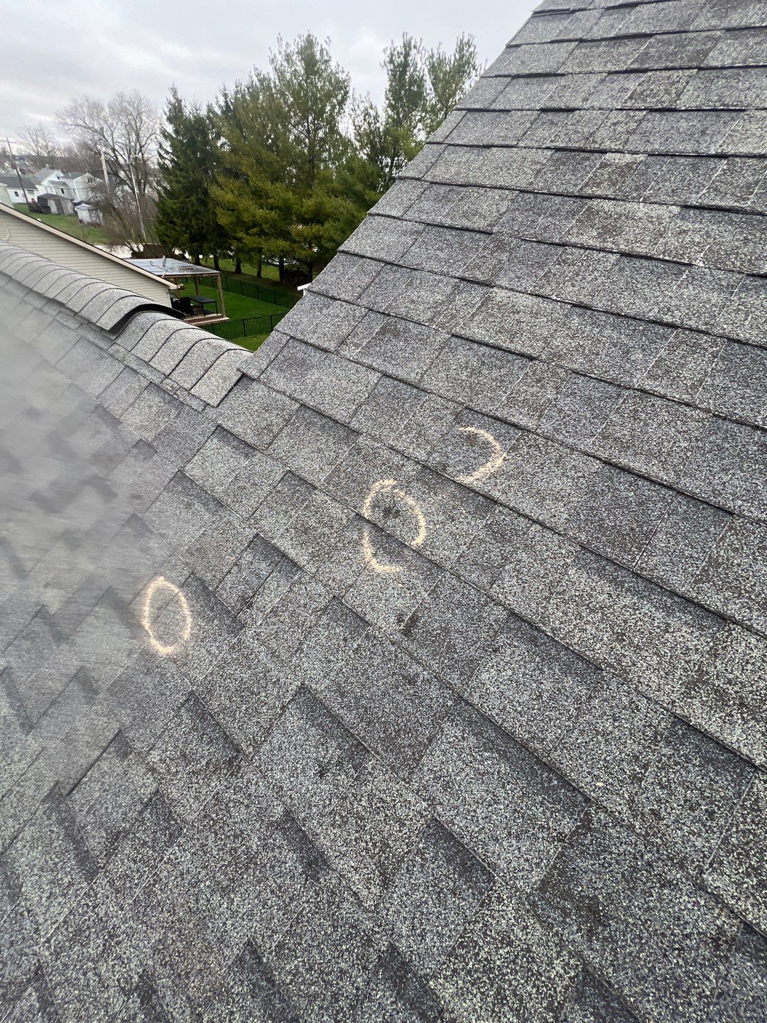 Exterior Installation using Onyx Black Durations and White Siding by WIW Enterprises Inc