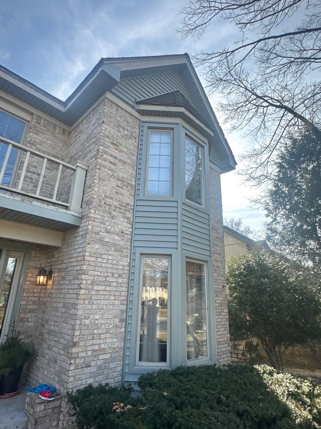 Siding Replacement using Alside Costal Sage by 180 Contractors