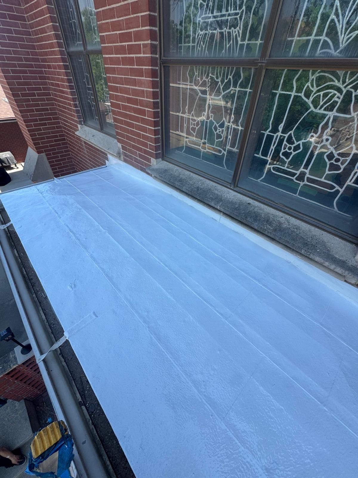 Commercial Flat Roof Elastomeric Coating in West Point, NE by Crows Roofing LLC