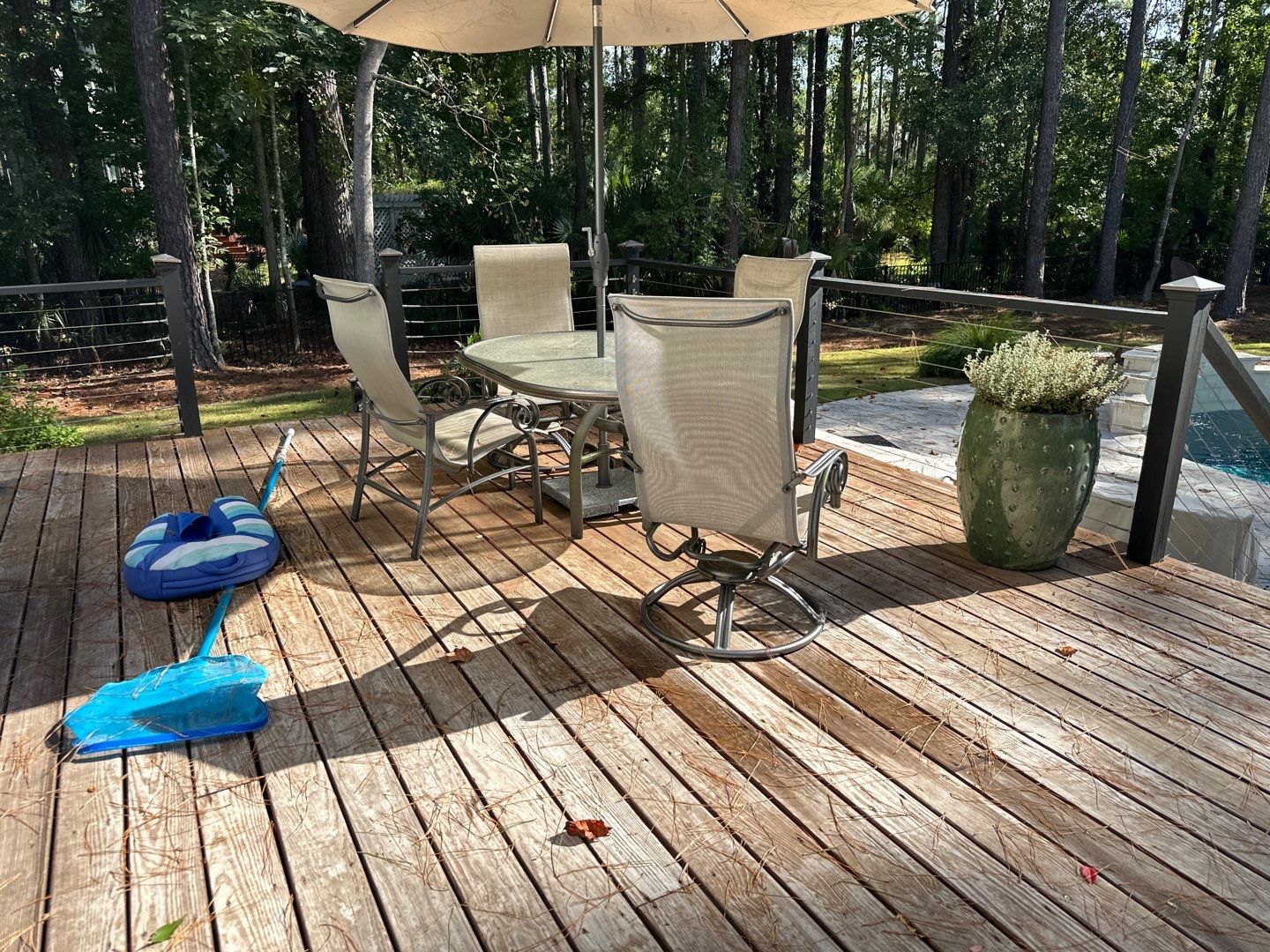 Weathered Deck using Wood Sealant by DuraSeal