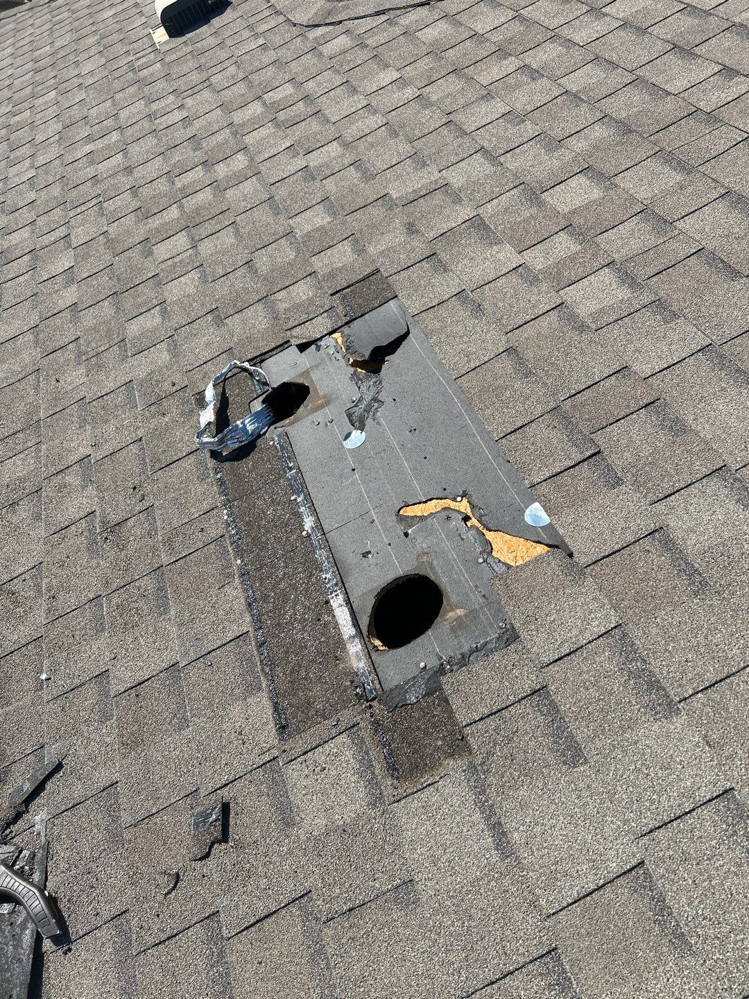 Residential Roofing Repair using Attic Vents by Lighthouse Roofing