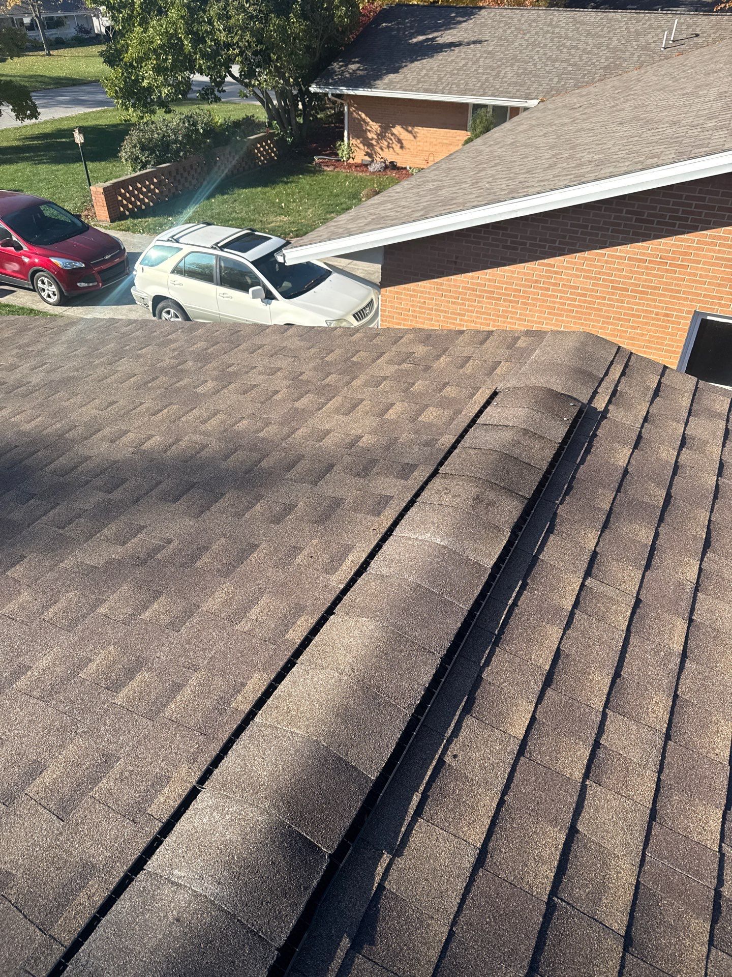 Residential Roofing Installation using GAF Timberline HDZ Barkwood by Nitro Roofing and Construction