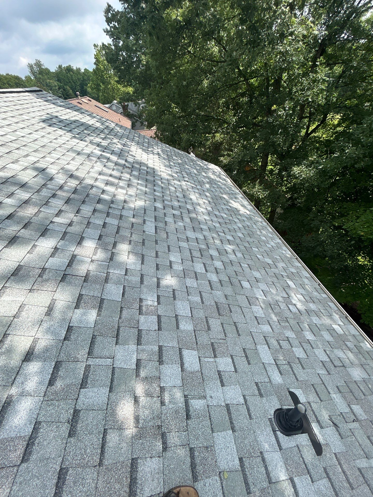 Burke: Residential Roof Replacement with CertainTeed Landmark PRO in Max Def Cobblestone Gray by RM Banning, Inc.