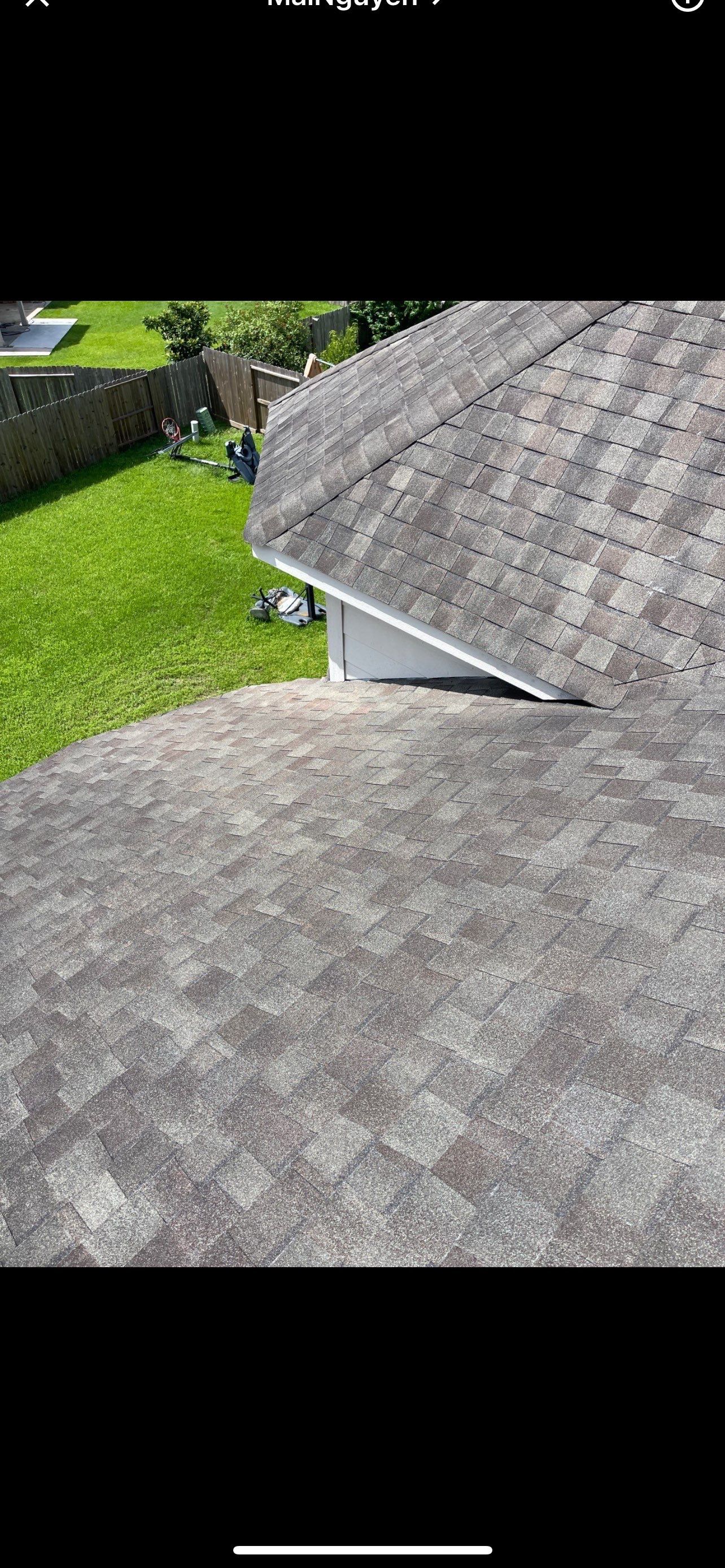 Residential Roofing Repair using Owen's Corning Duration (Lifetime) Shingles by Roof Repair Company