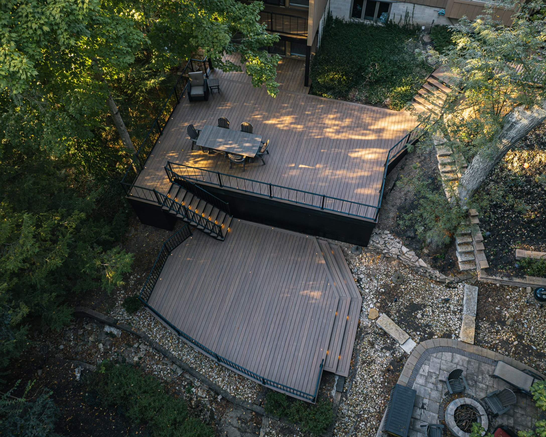 Multi-level Deck in Worthington by The Exterior Living Company LLC