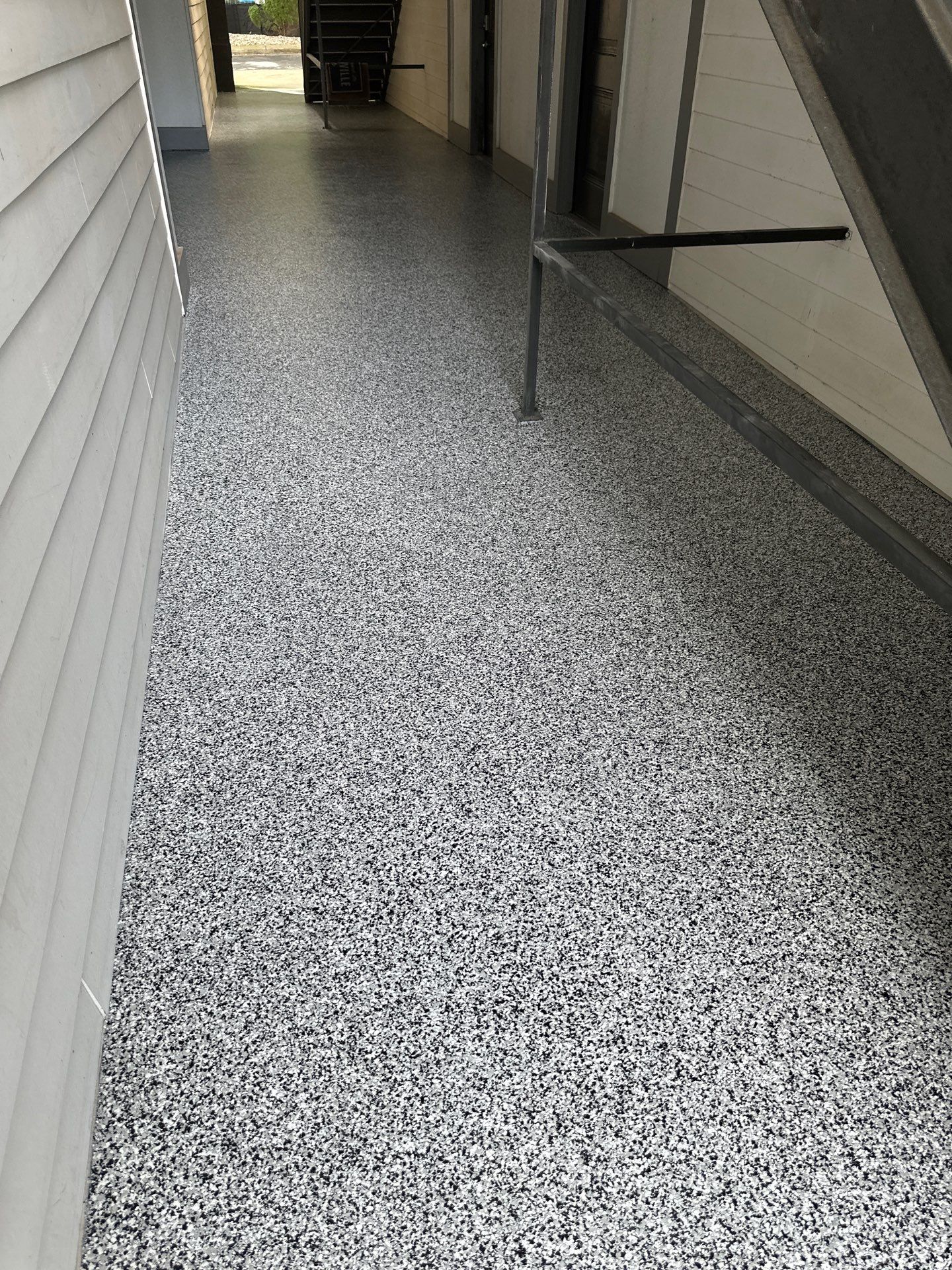 Commercial Floor Coating using Silverton by My Garage Floor Guys