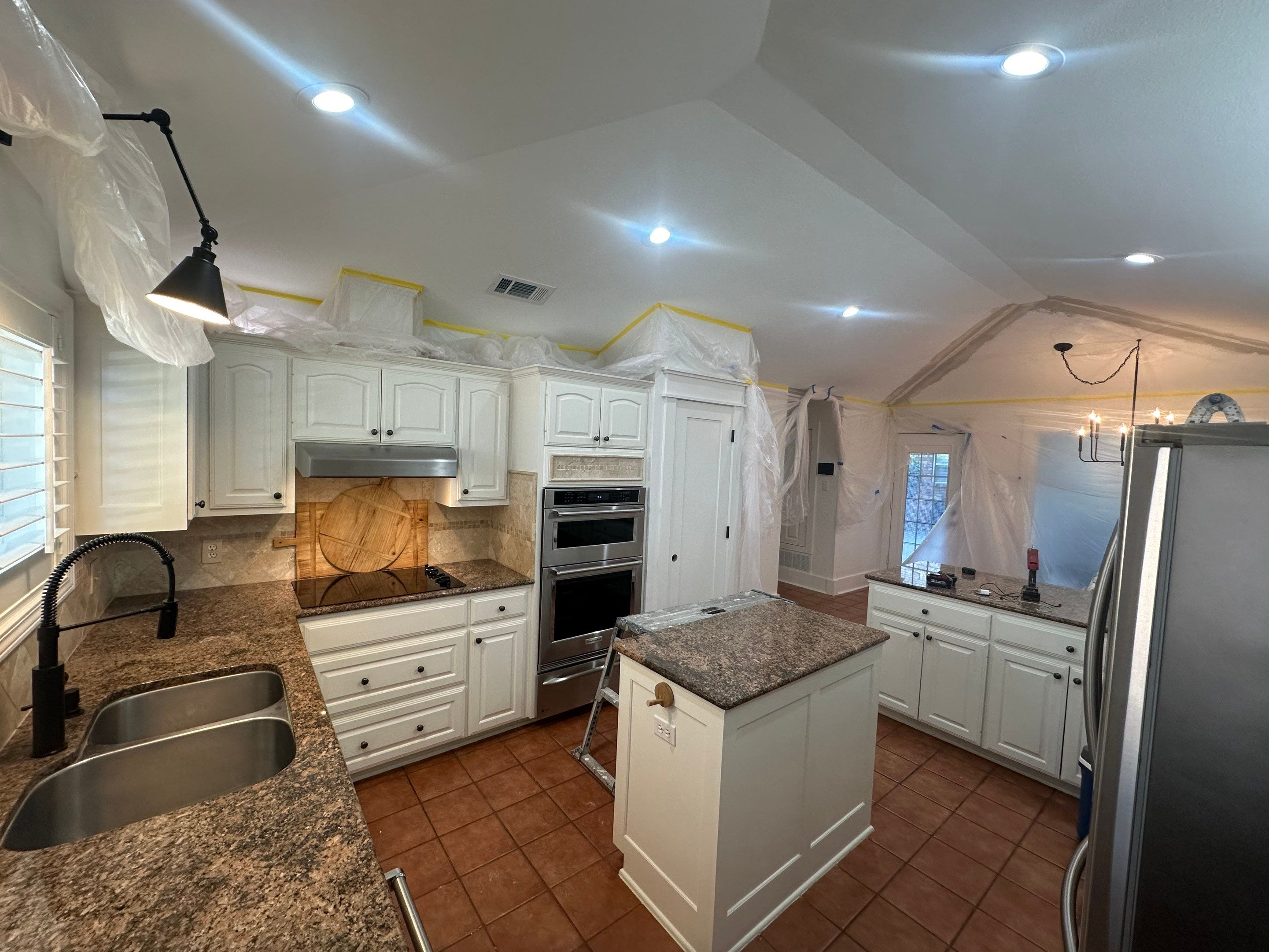 Interior Kitchen Painting & Drywall Texturing – Longview, Texas by Quality Coats Painting