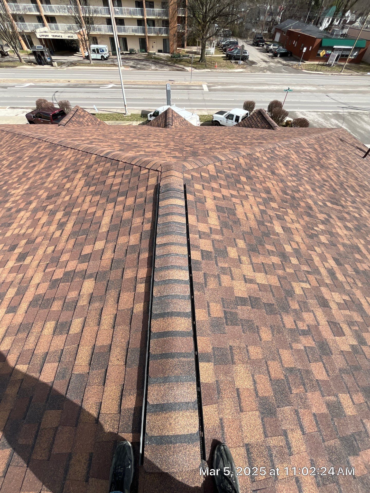 Commercial Roofing Installation using Certainteed Landmark Pro Shingles by Fahey Roofing + Contracting