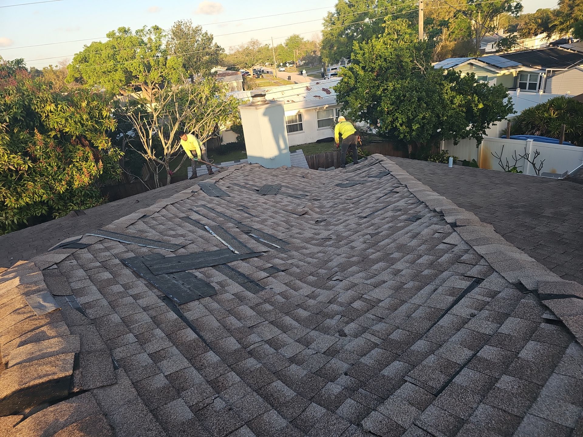 Project in St. Petersburg 33710 by Mitchell Roofing Company LLC 