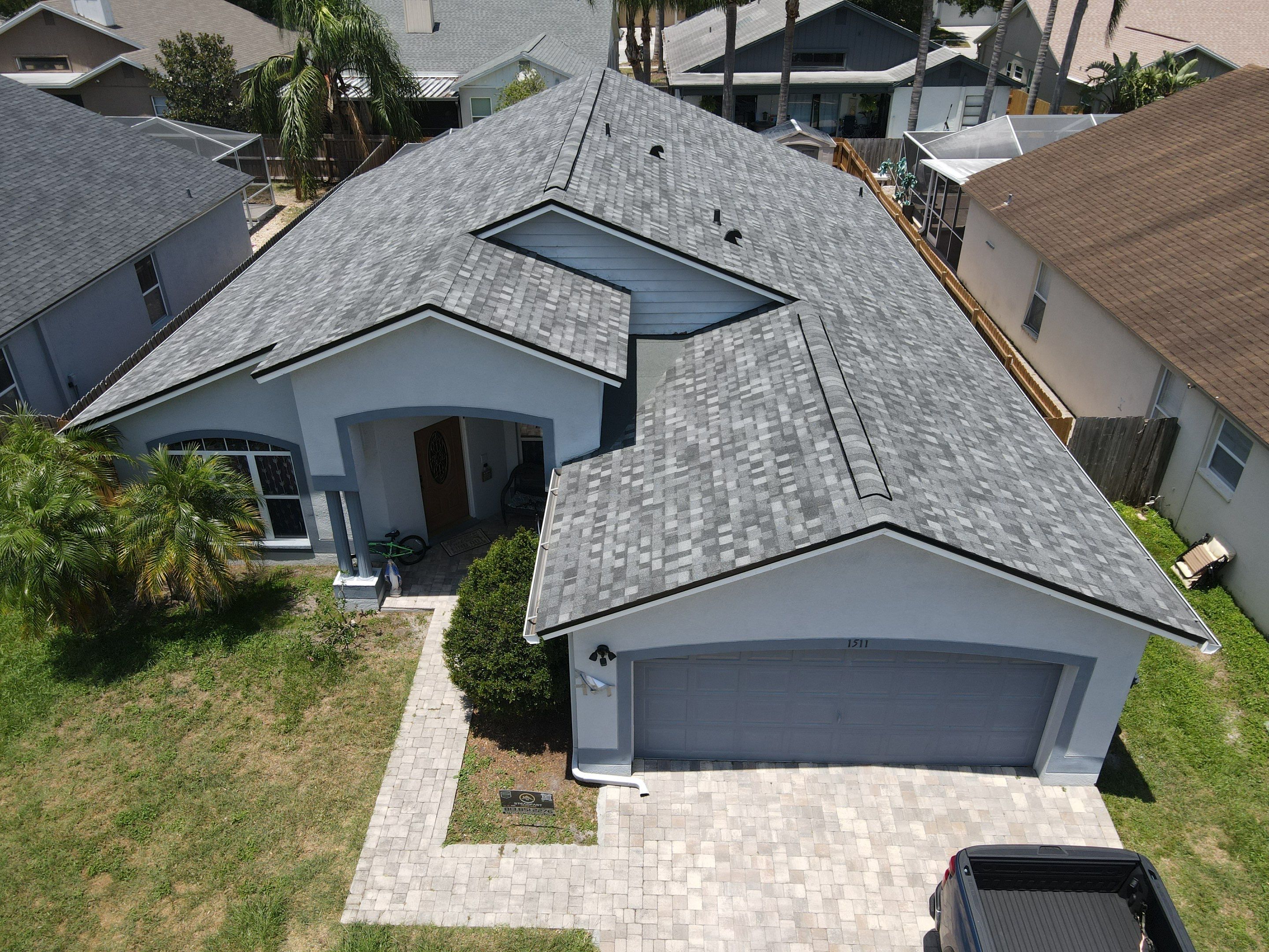 Roof Replacement in Brandon, FL. by Steadfast Roofing 