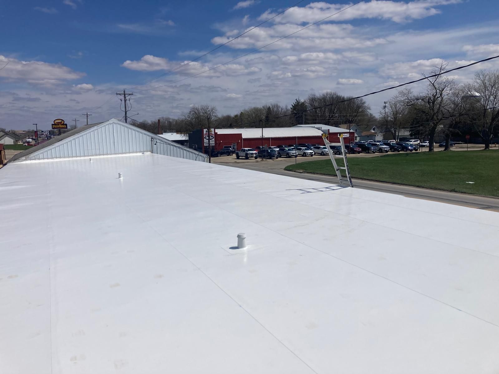 Commercial Roofing Installation using DURO LAST by Grell Roofing