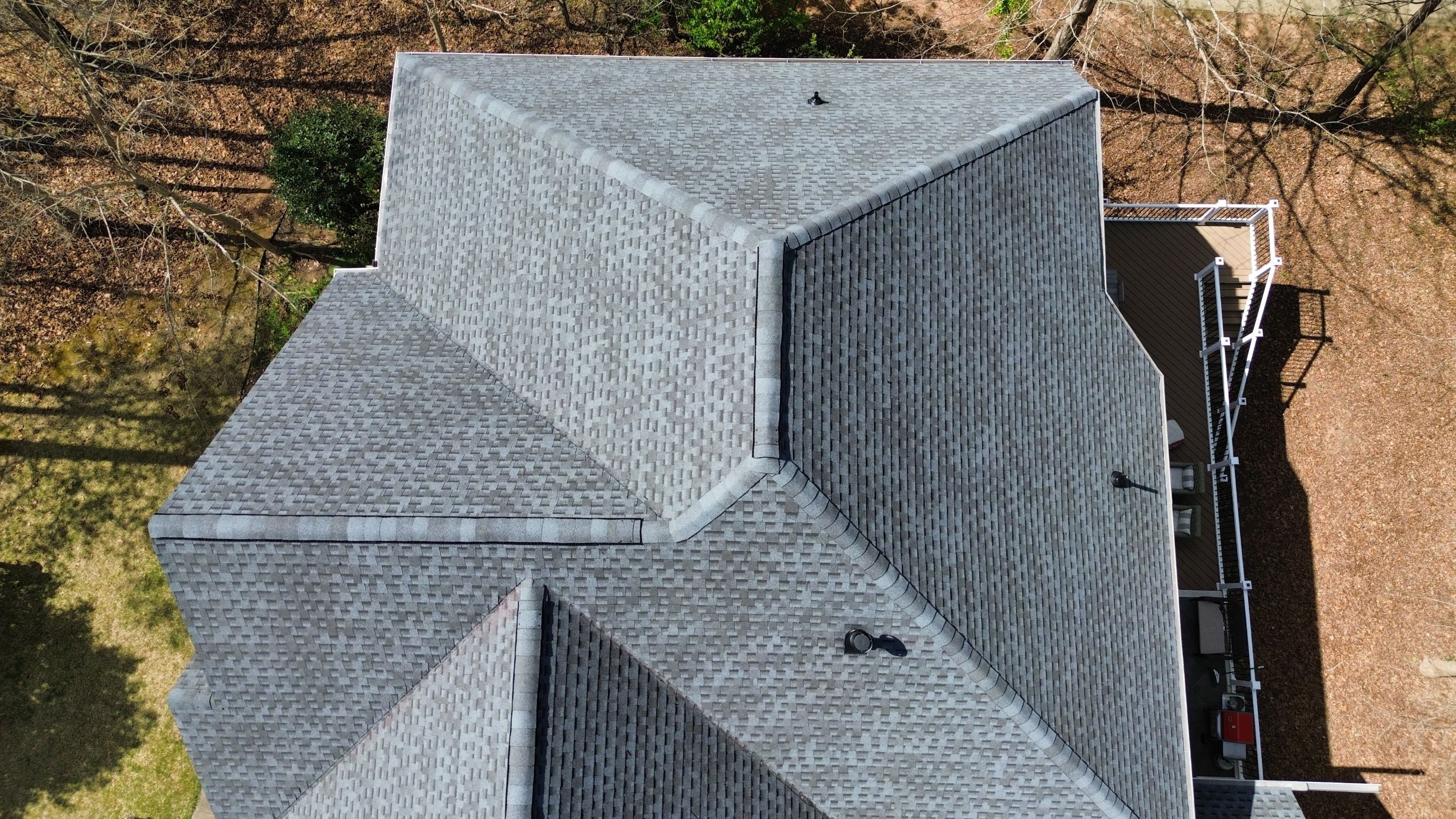 Alpharetta, GA Roof Replacement GAF Timberline HDZ Pewter Gray by Reset Roofing