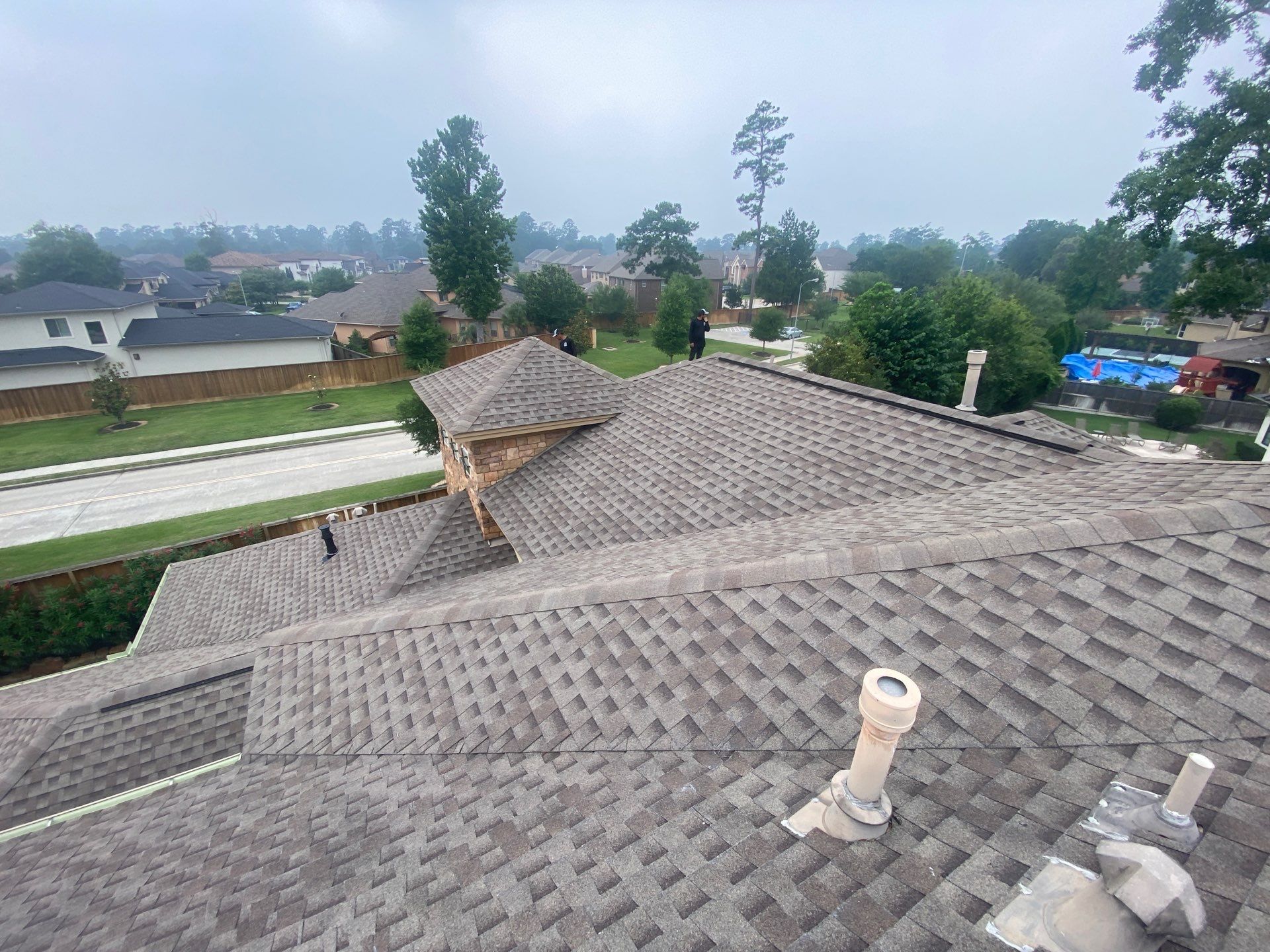 Residential Roofing Repair using Owen's Corning Duration (Lifetime) Shingles by Roof Repair Company