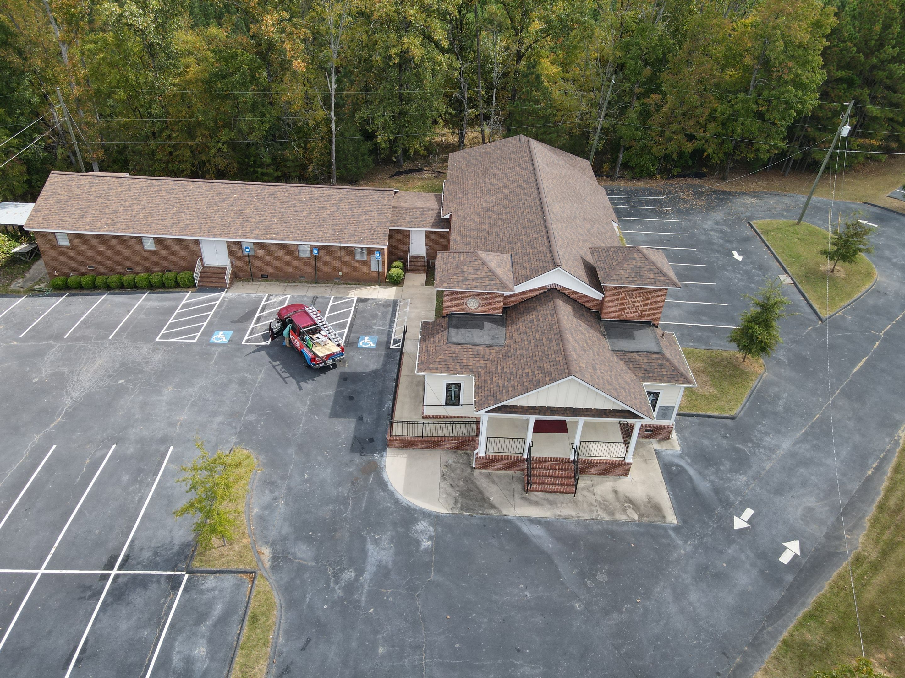 Church Roof Replacement using Owens Corning by Inspector Roofing and Restoration