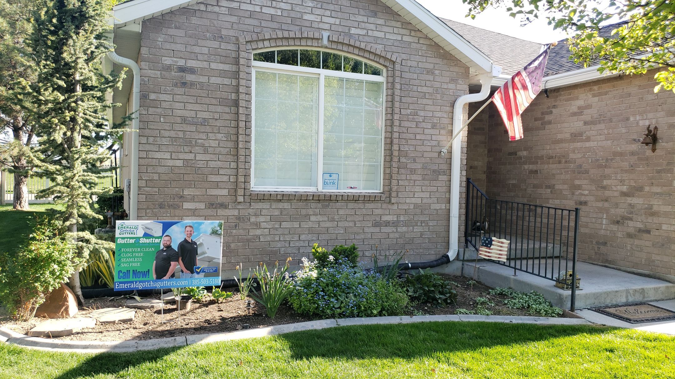 Project in Riverton by Emerald Gotcha Gutters 